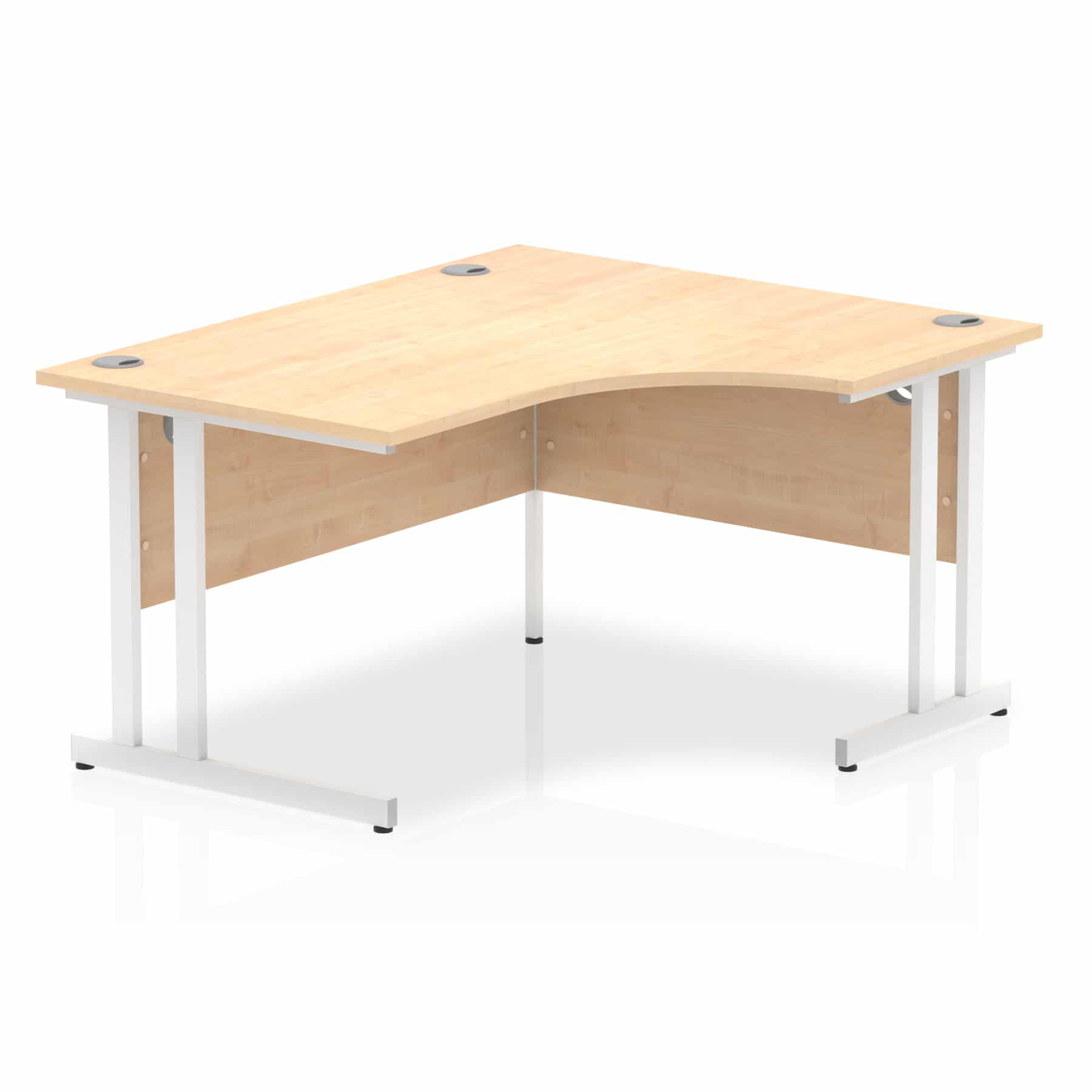 Impulse 1400mm Right Crescent Desk Cantilever Leg - Image 6