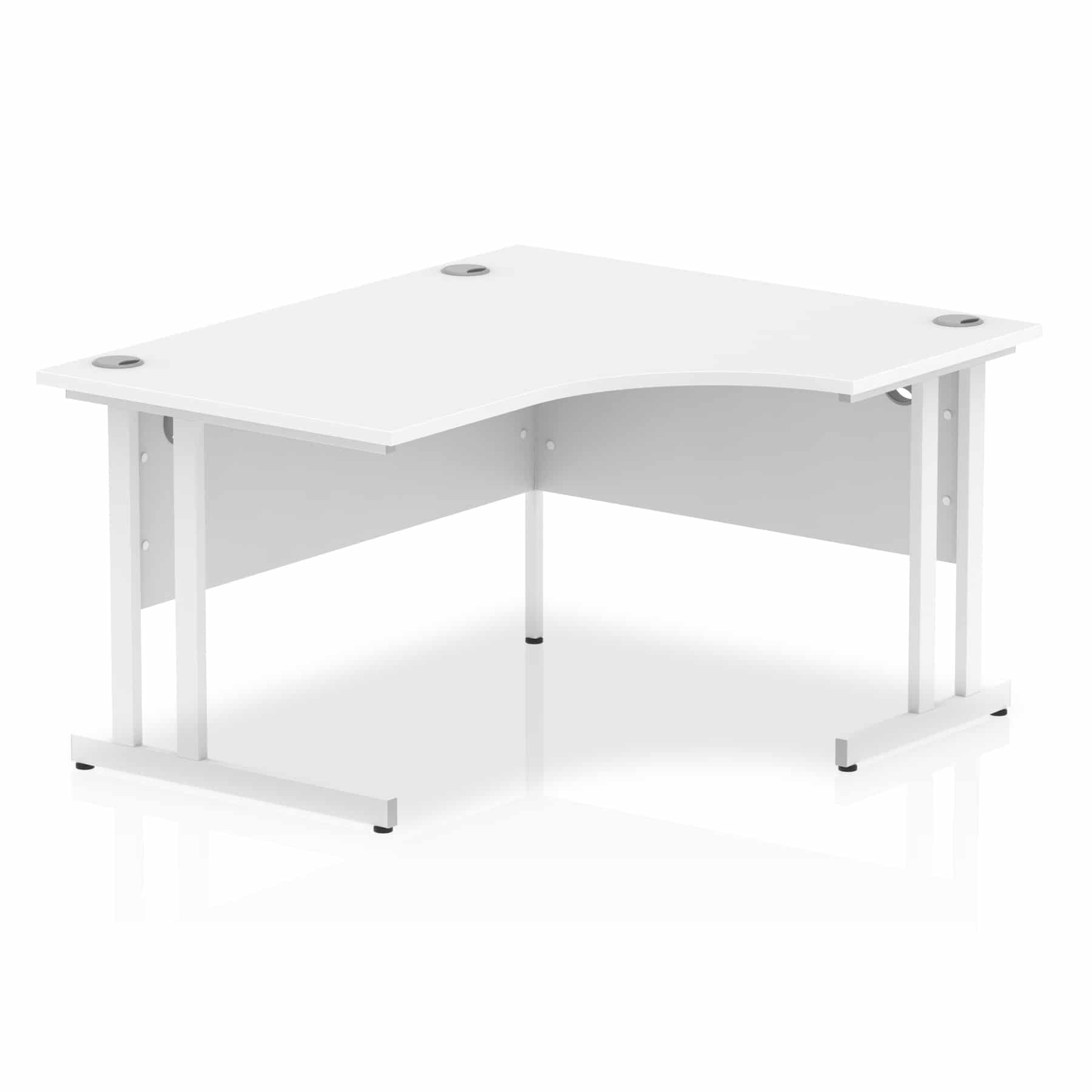 Impulse 1400mm Right Crescent Desk Cantilever Leg - Image 12