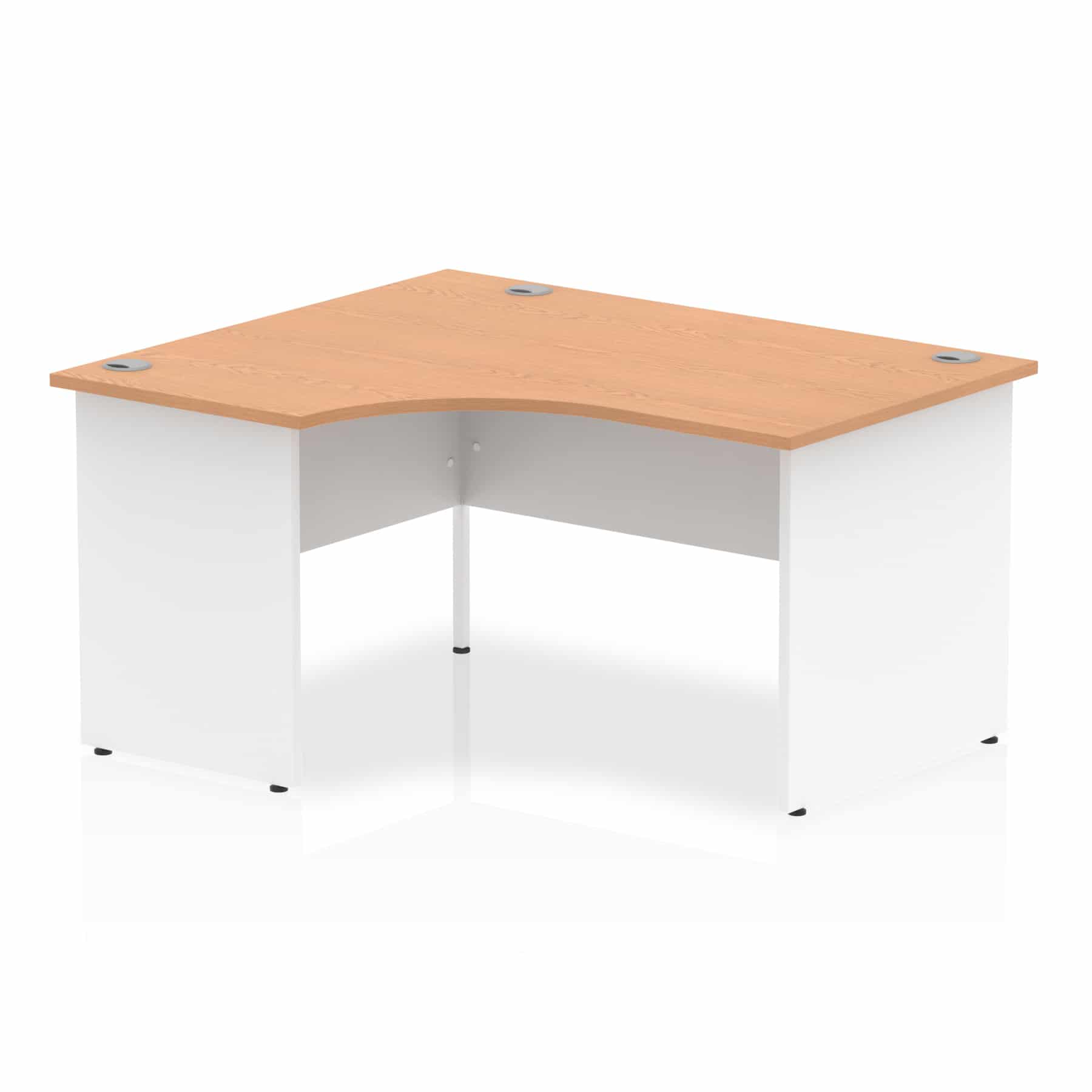 Impulse 1400mm Left Crescent Desk Panel End Leg - Image 8