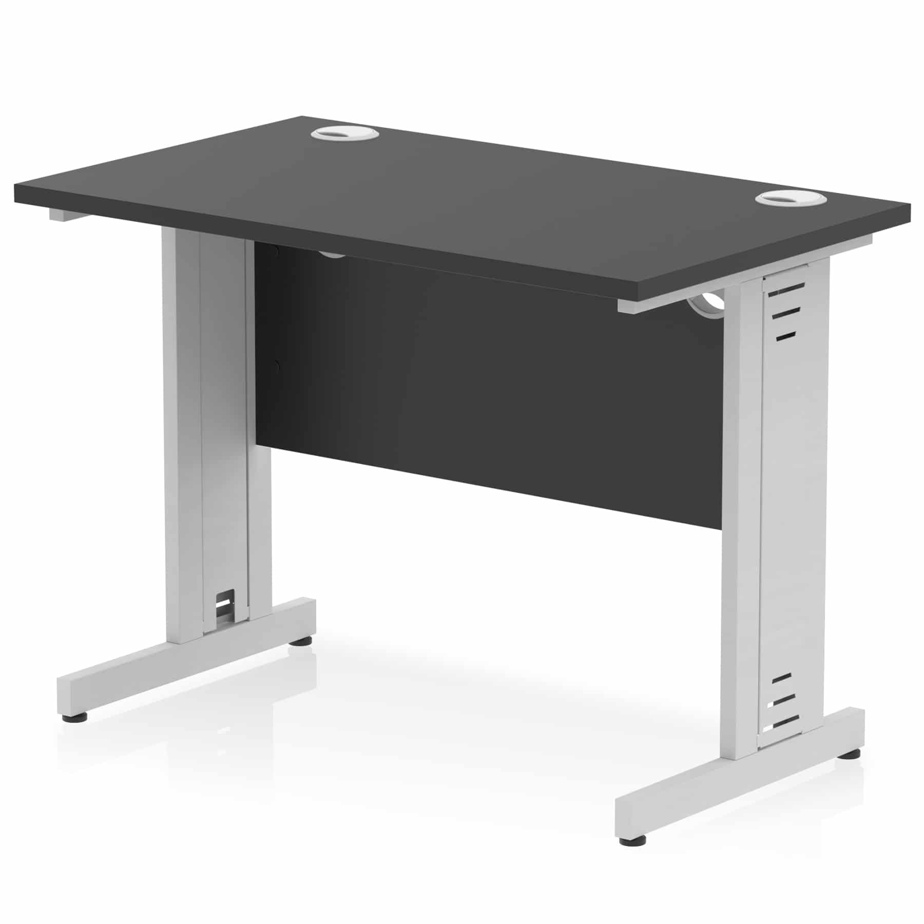 Impulse 1000mm Slimline Desk Cable Managed Leg - Image 13