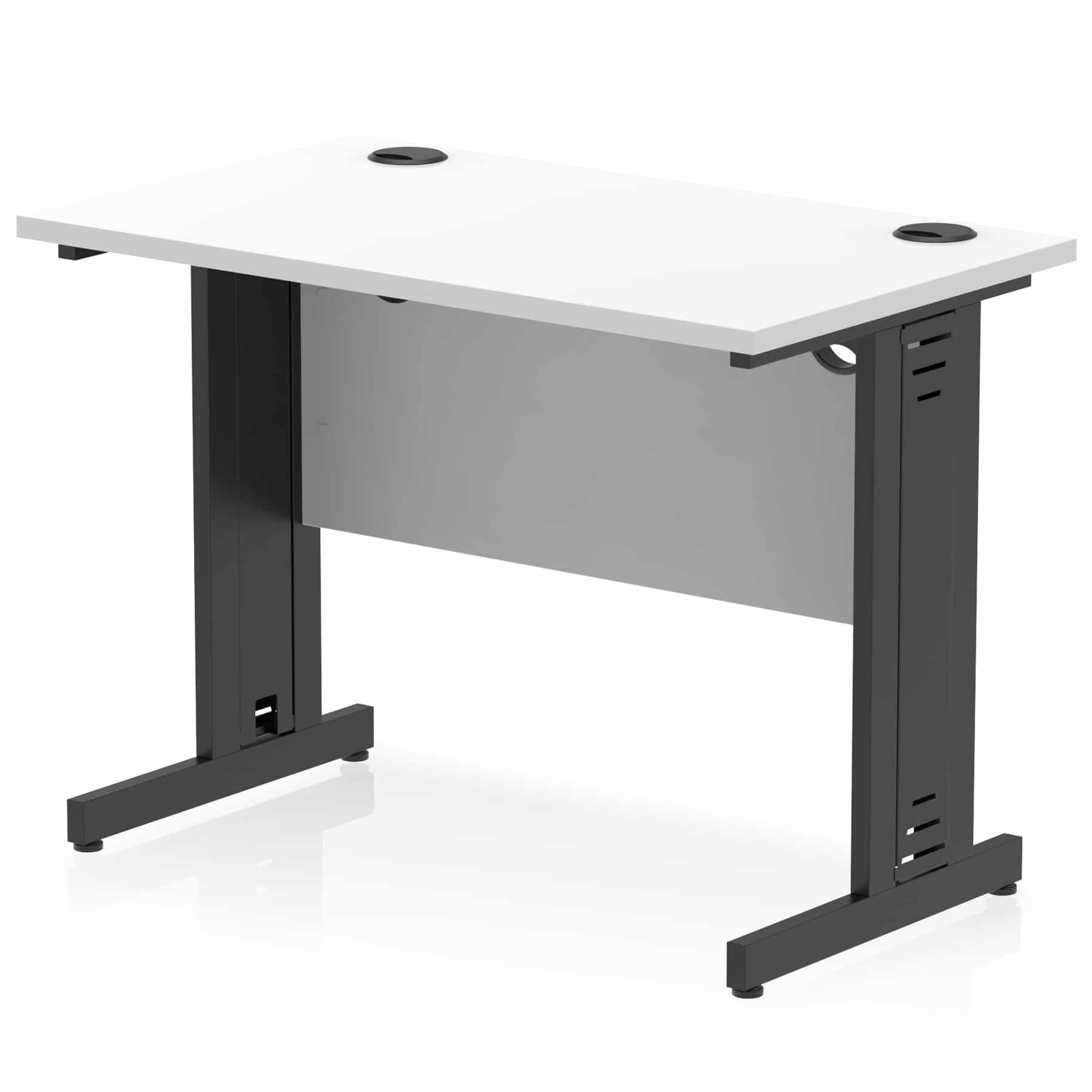 Impulse 1000mm Slimline Desk Cable Managed Leg - Image 21