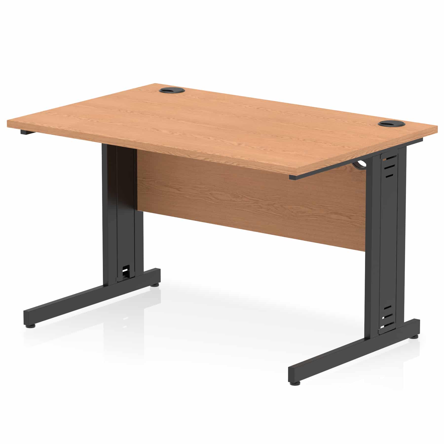 Impulse 1200mm Straight Desk Cable Managed Leg - Image 103