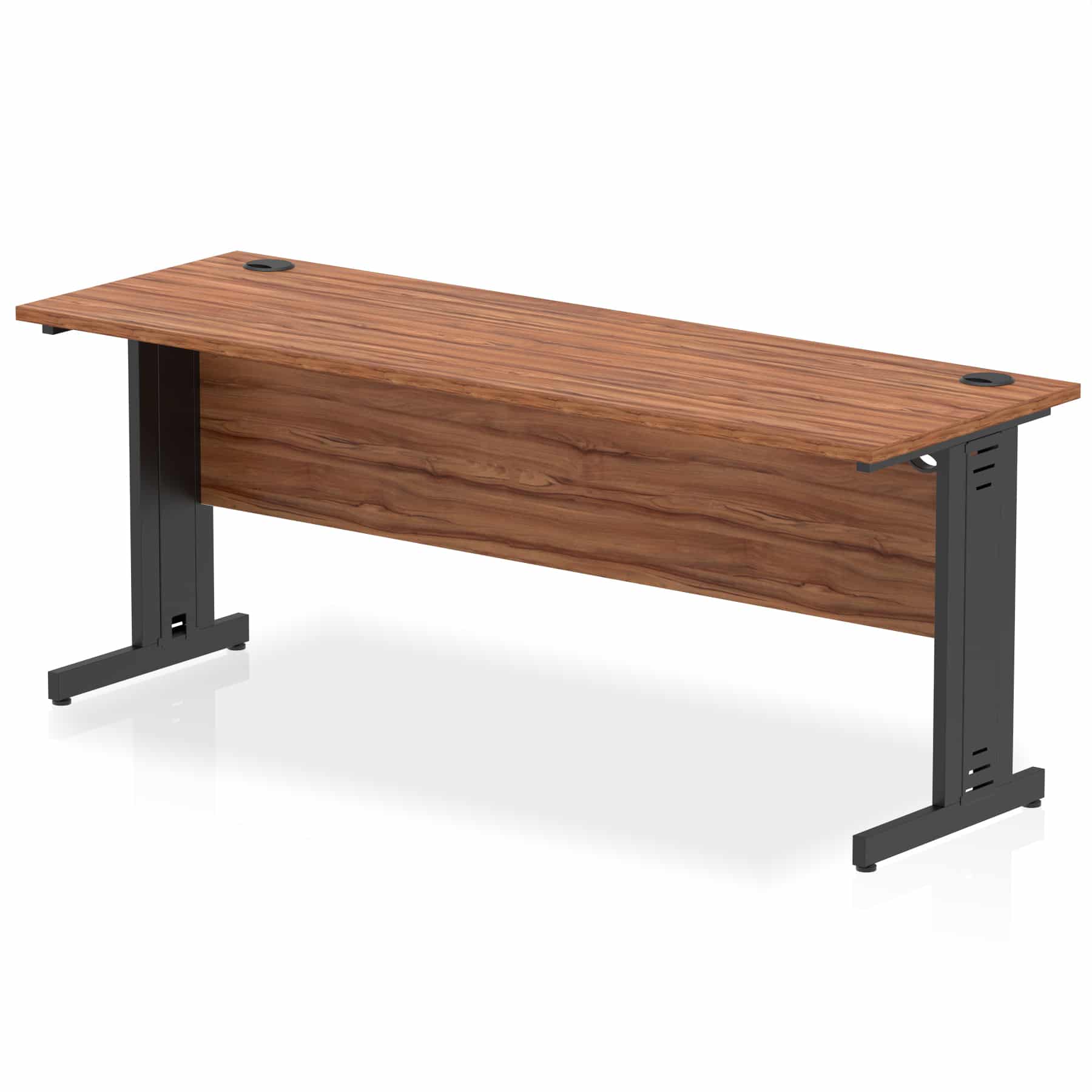 Impulse 1800mm Slimline Desk Cable Managed Leg - Image 20