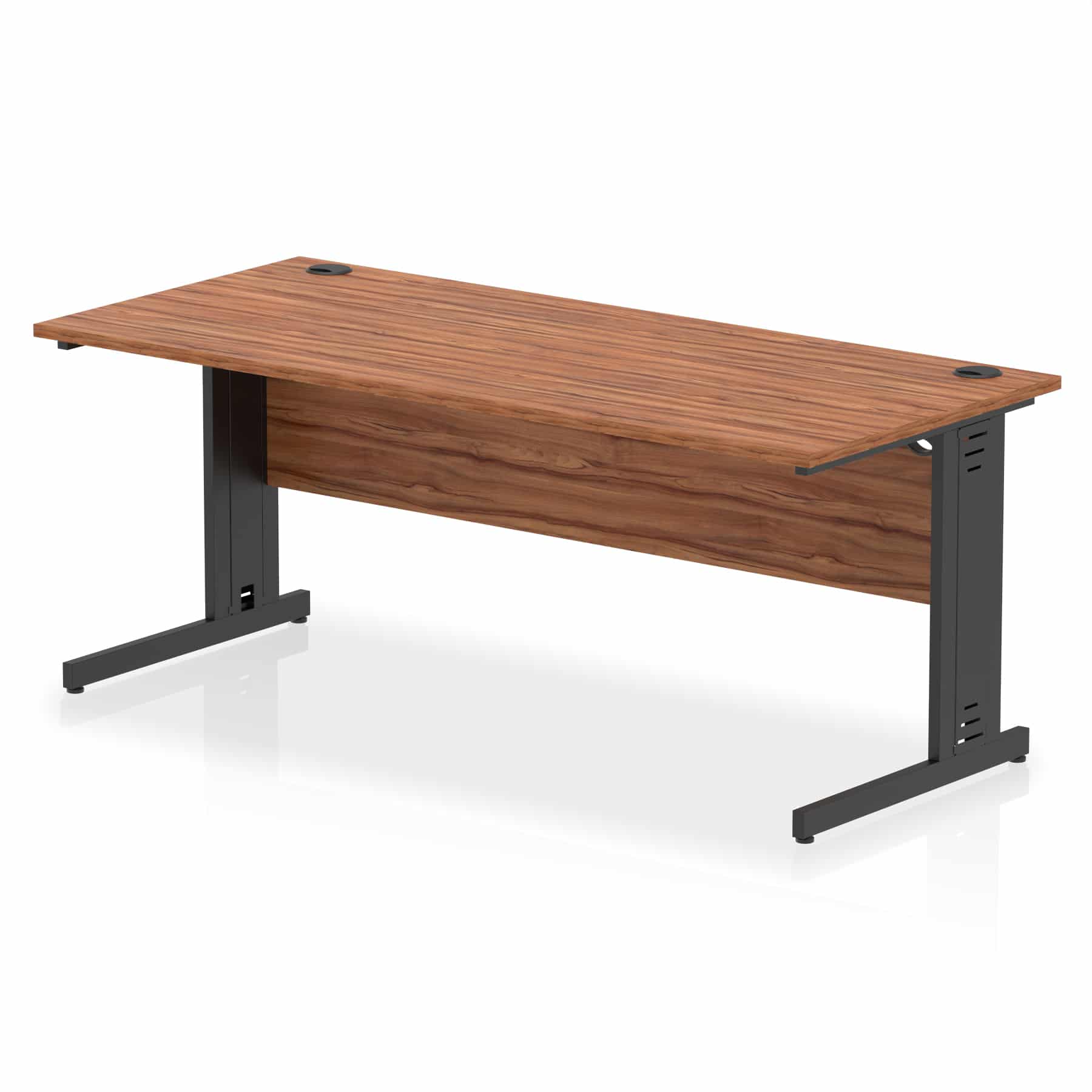 Impulse 1800mm Straight Desk Cable Managed Leg - Image 104