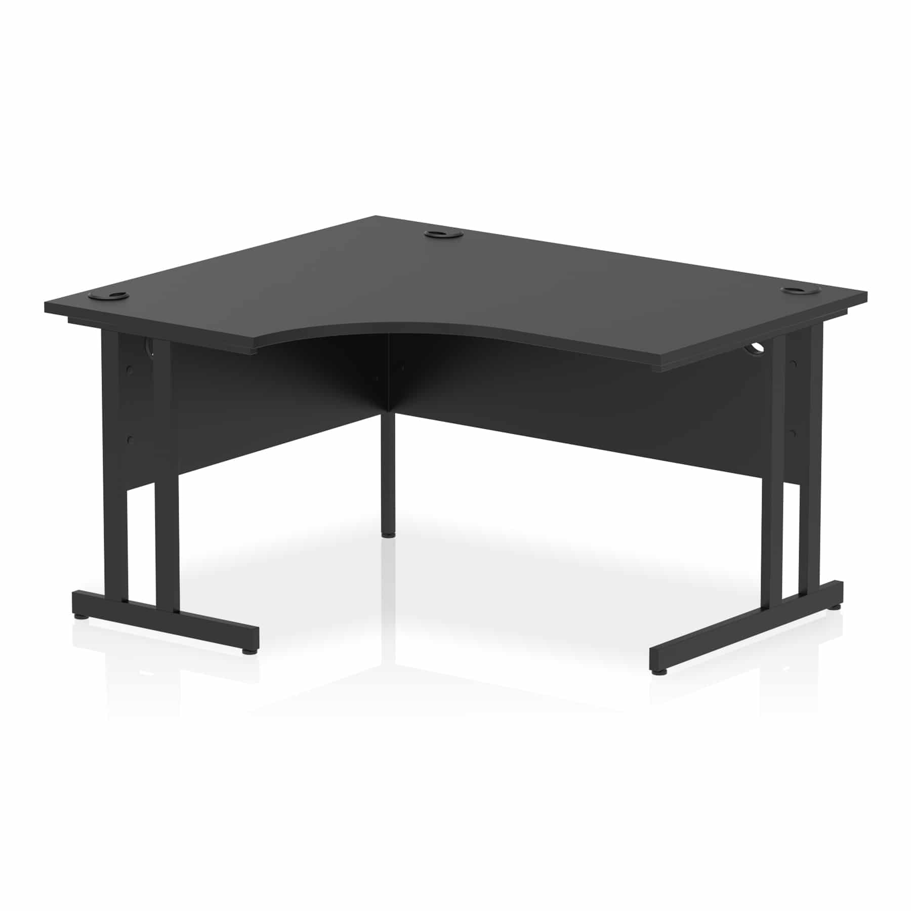 Impulse 1400mm Left Crescent Desk Cantilever Leg - Image 19