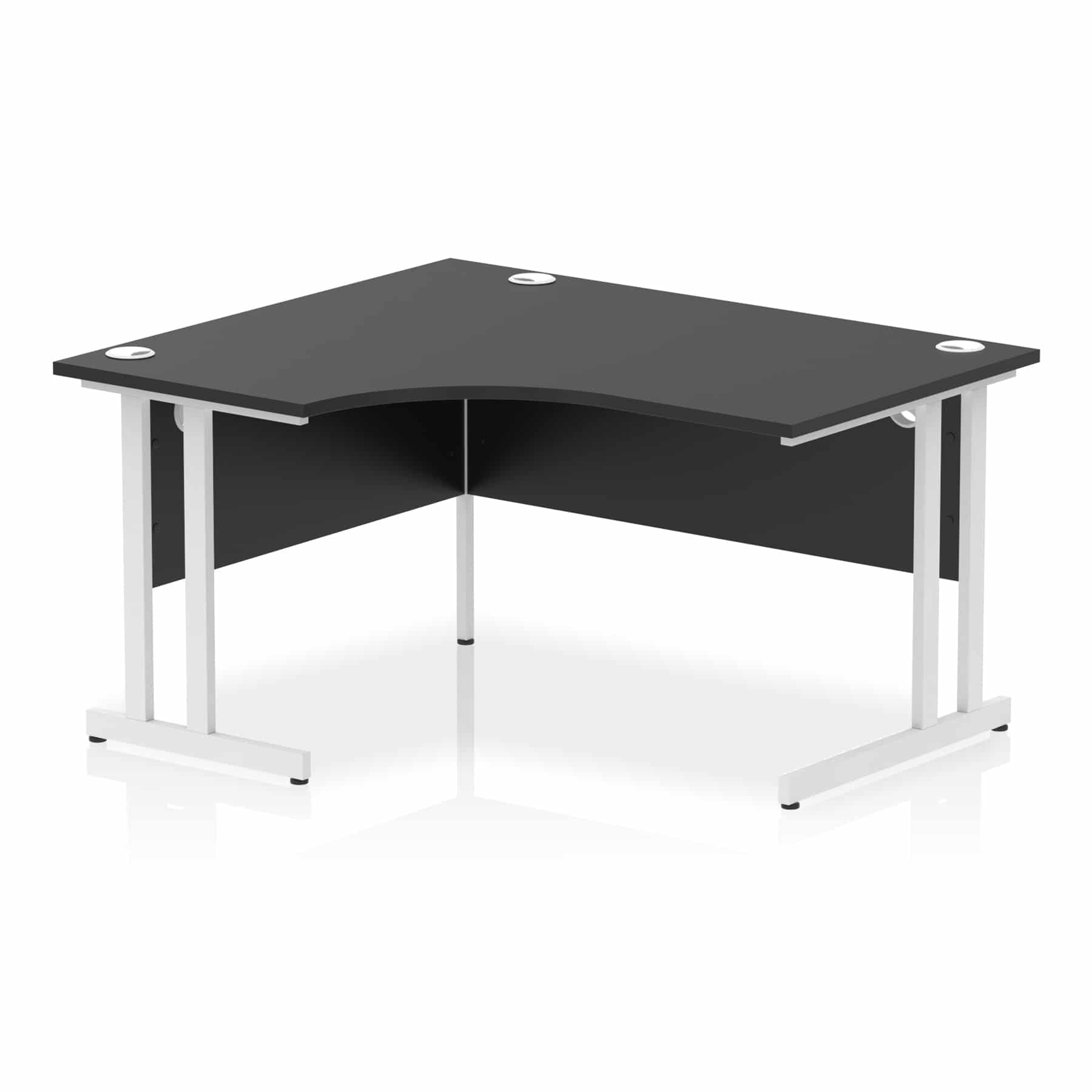 Impulse 1400mm Left Crescent Desk Cantilever Leg - Image 21