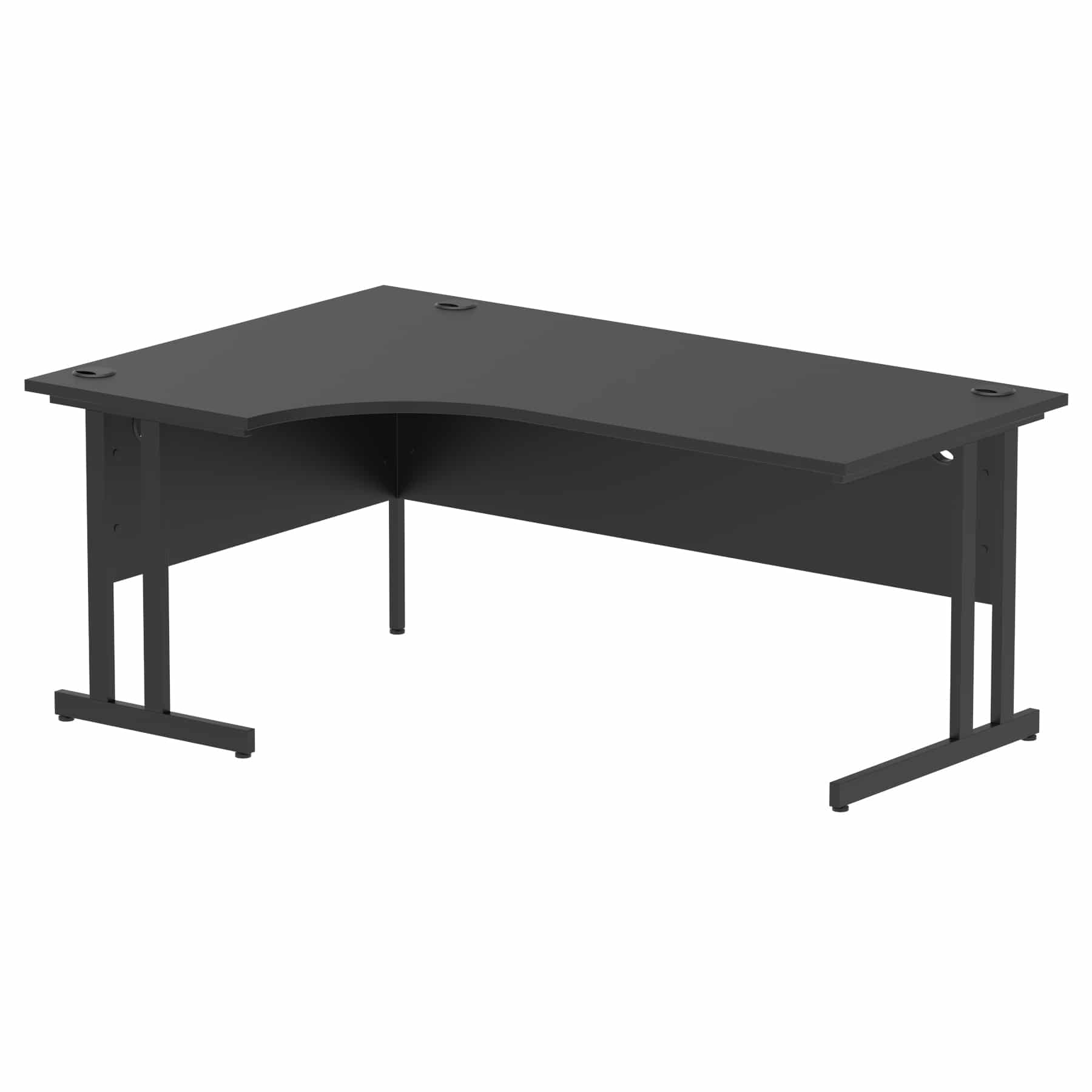 Impulse 1800mm Left Crescent Desk Cantilever Leg - Image 19