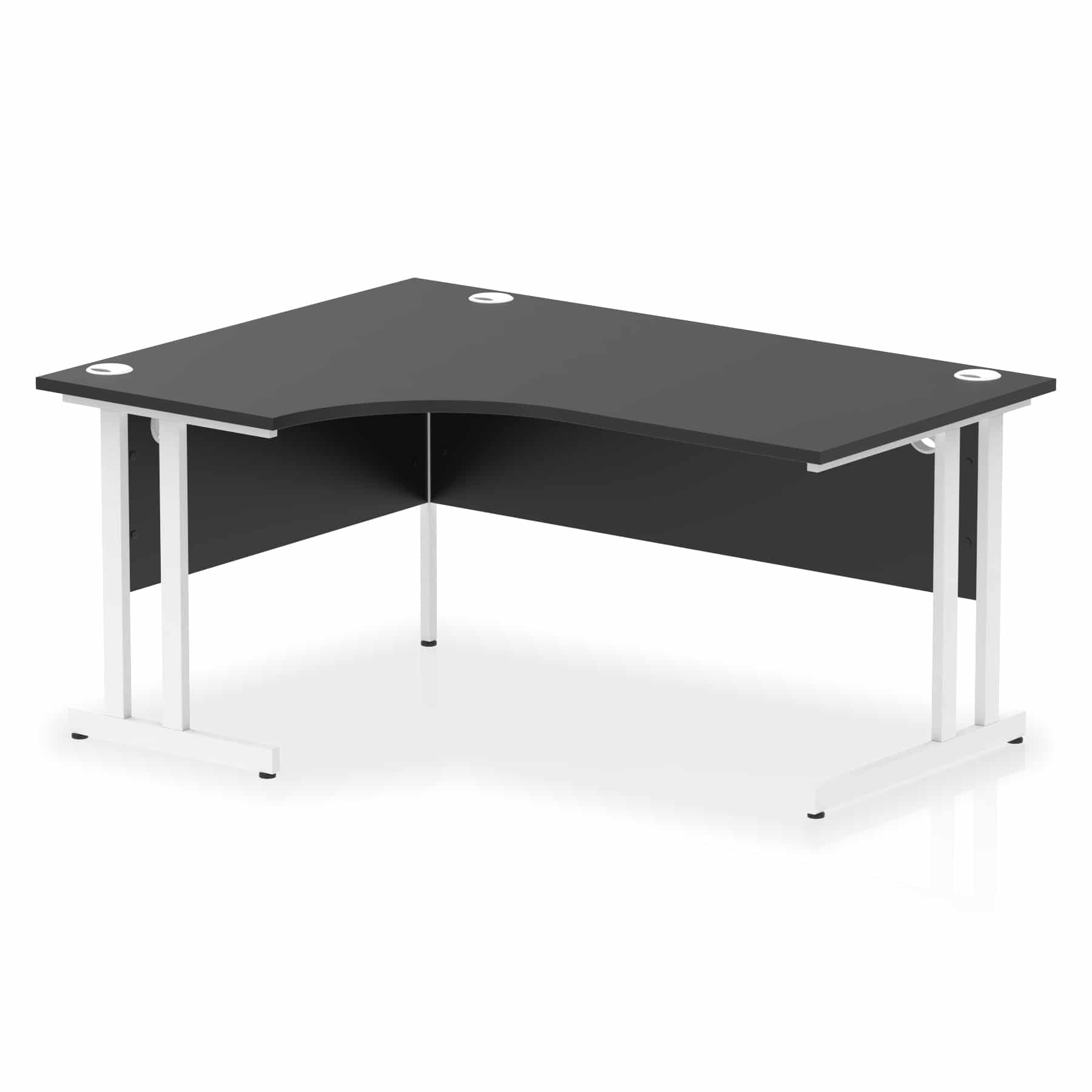 Impulse 1600mm Right Crescent Desk Cantilever Leg - Image 21