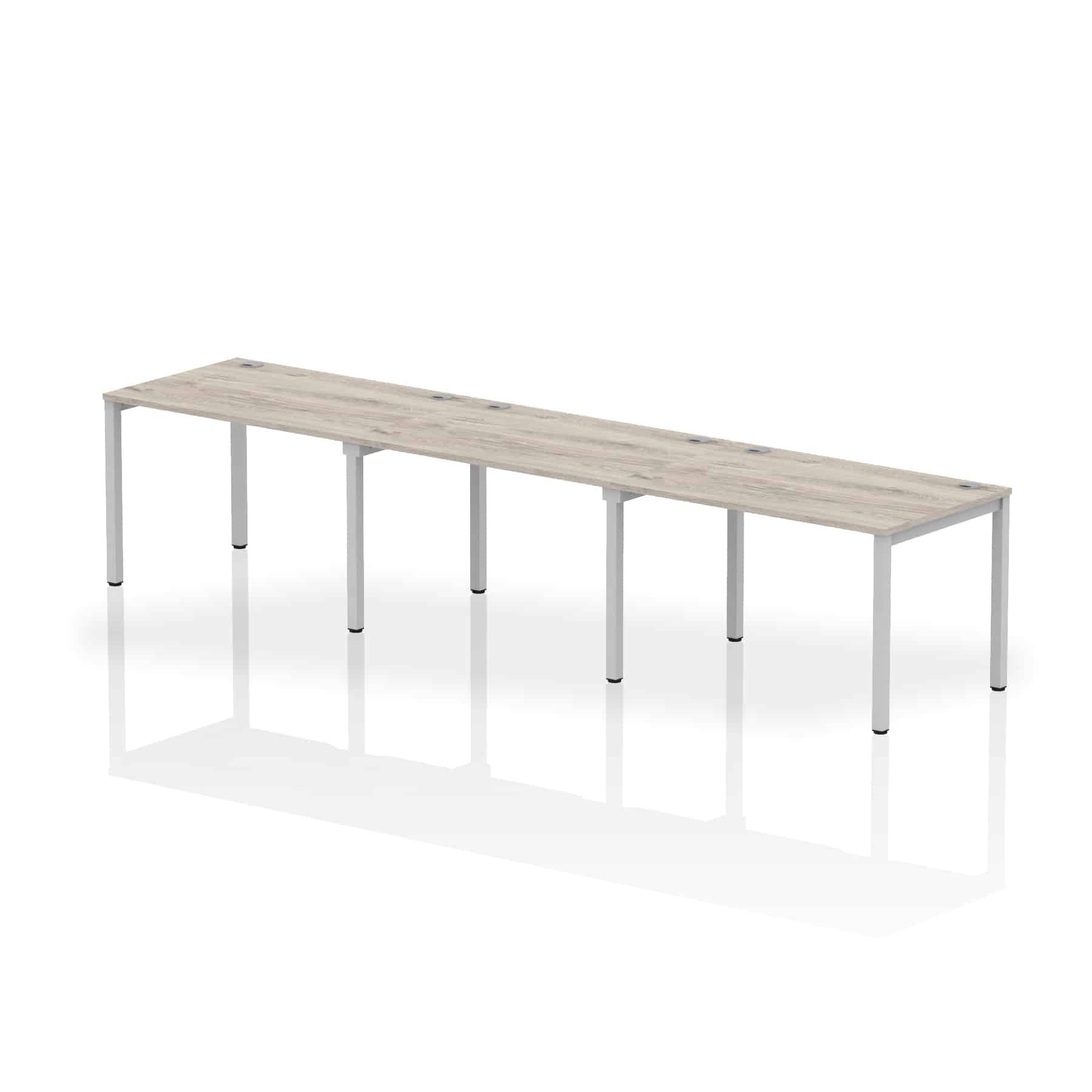 Impulse Single Row Bench Desk - 3 Person - Image 3