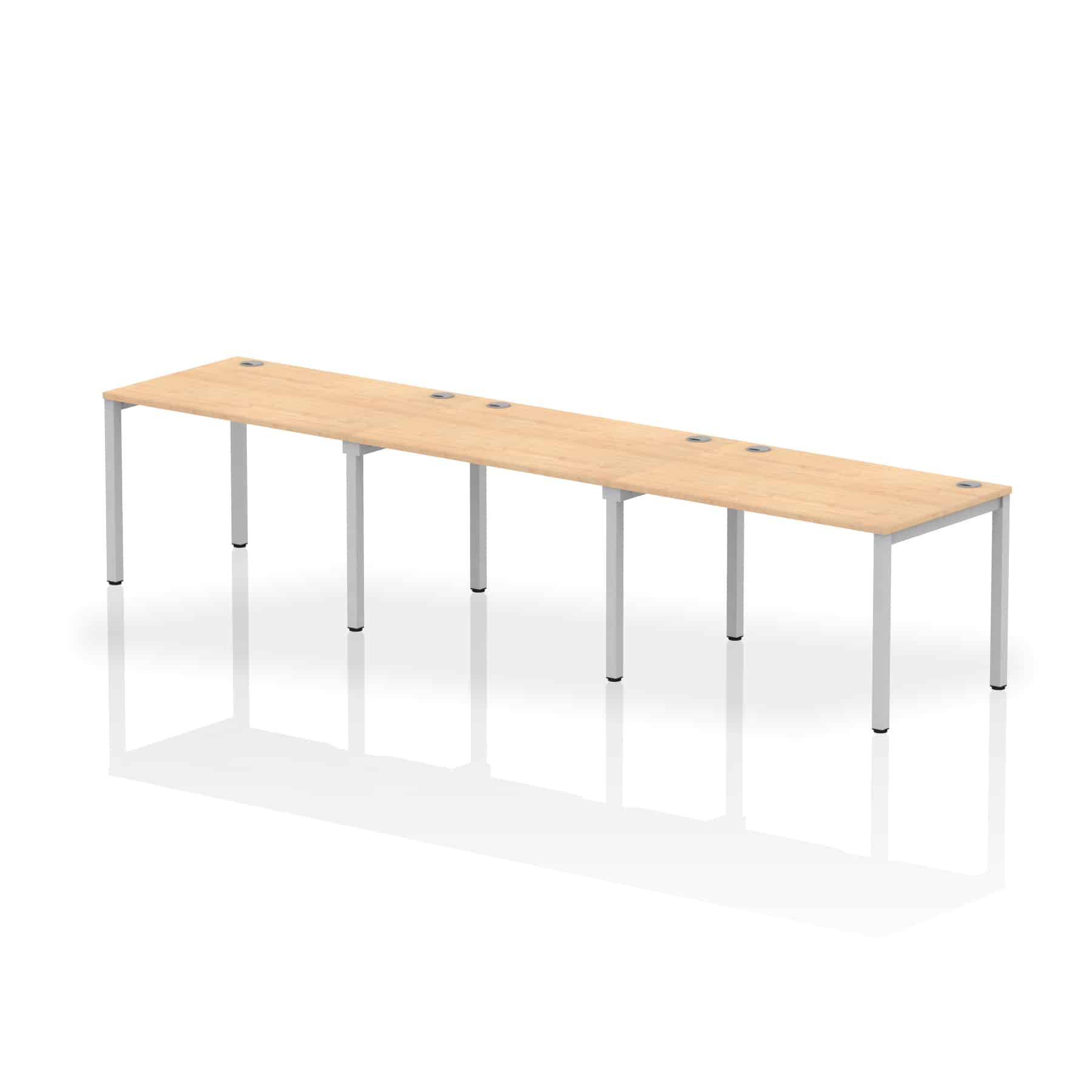 Impulse Single Row Bench Desk - 3 Person - Image 5
