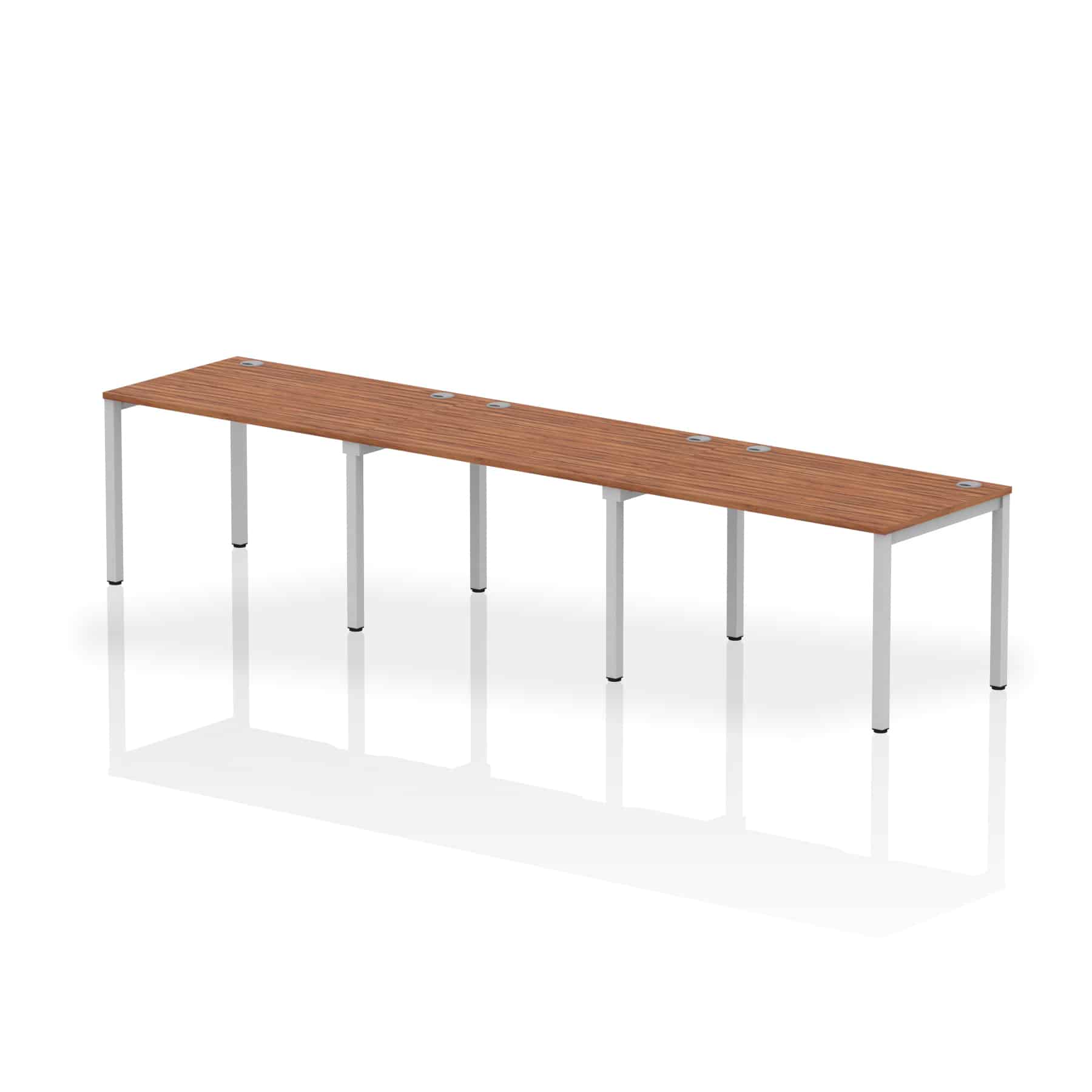 Impulse Single Row Bench Desk - 3 Person - Image 9