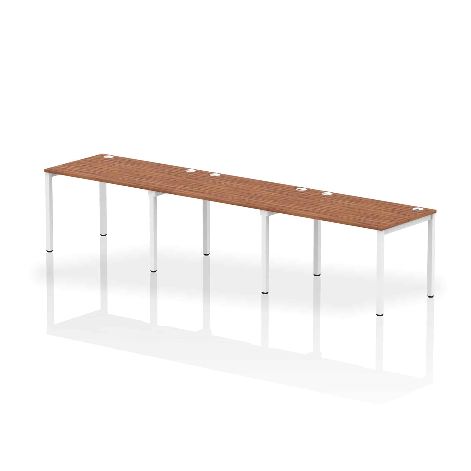 Impulse Single Row Bench Desk - 3 Person - Image 10