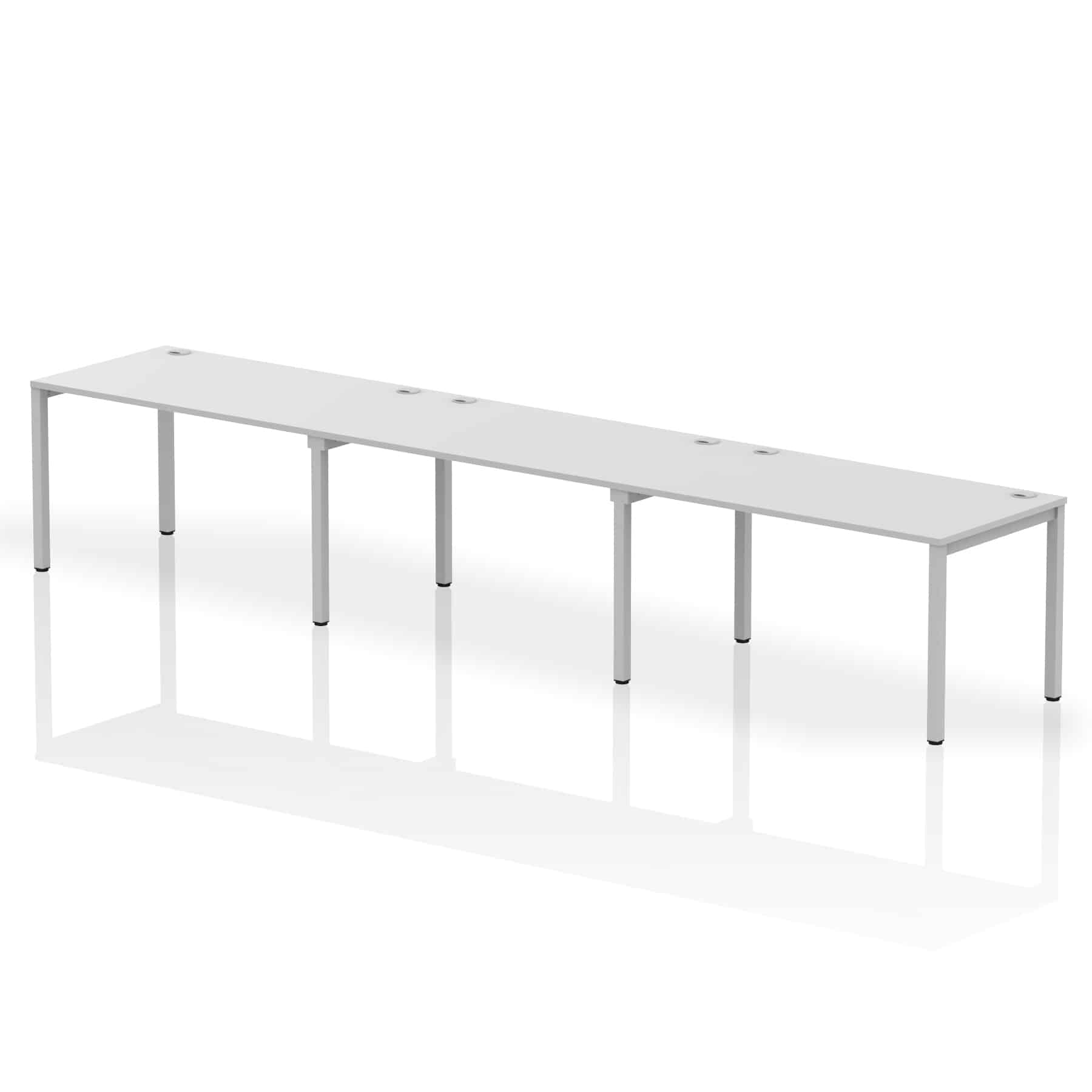 Impulse Single Row Bench Desk - 3 Person - Image 23