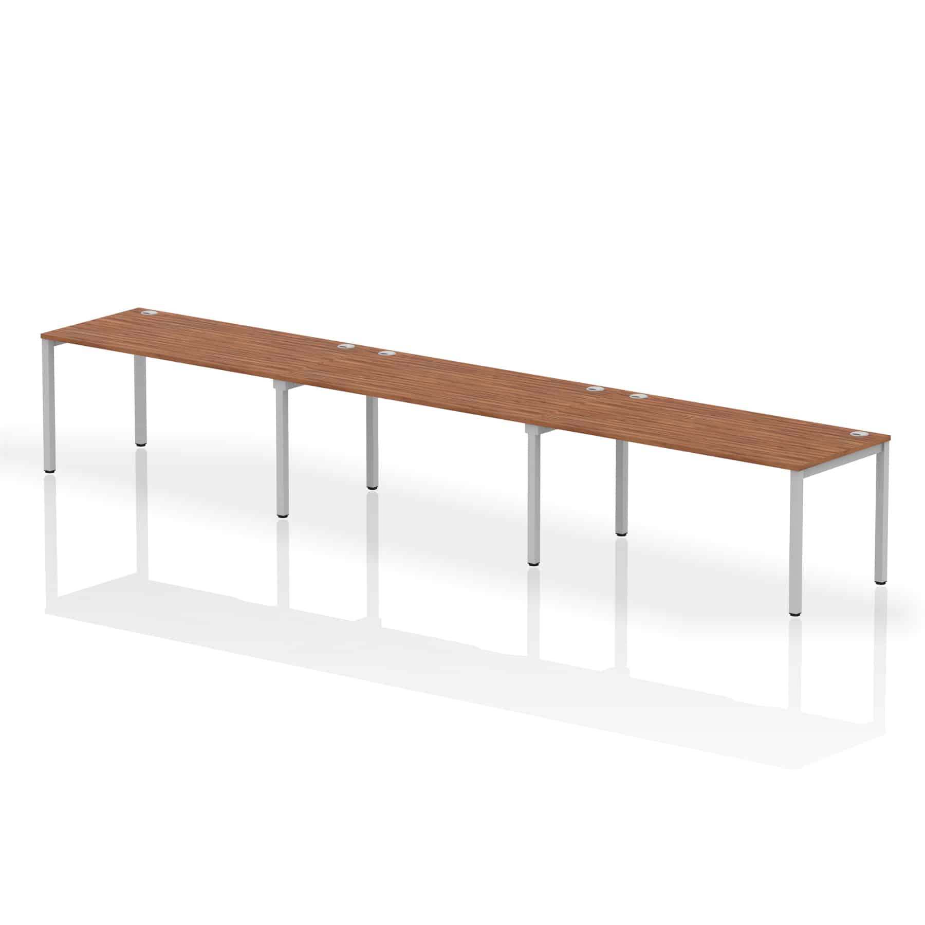 Impulse Single Row Bench Desk - 3 Person - Image 33
