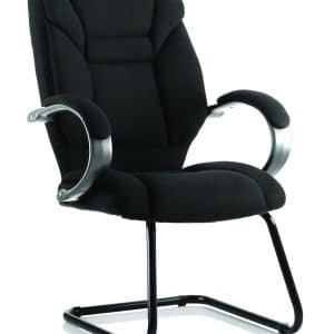 Galloway High Back Cantilever Visitor Chair with Arms