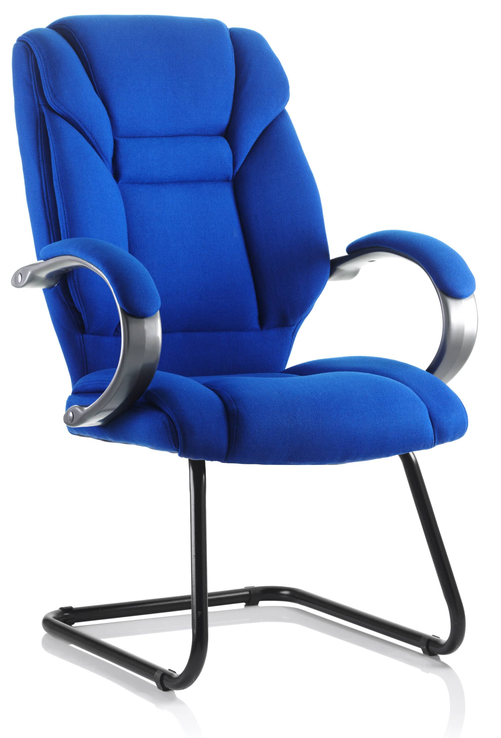 Galloway High Back Cantilever Visitor Chair with Arms - Image 5