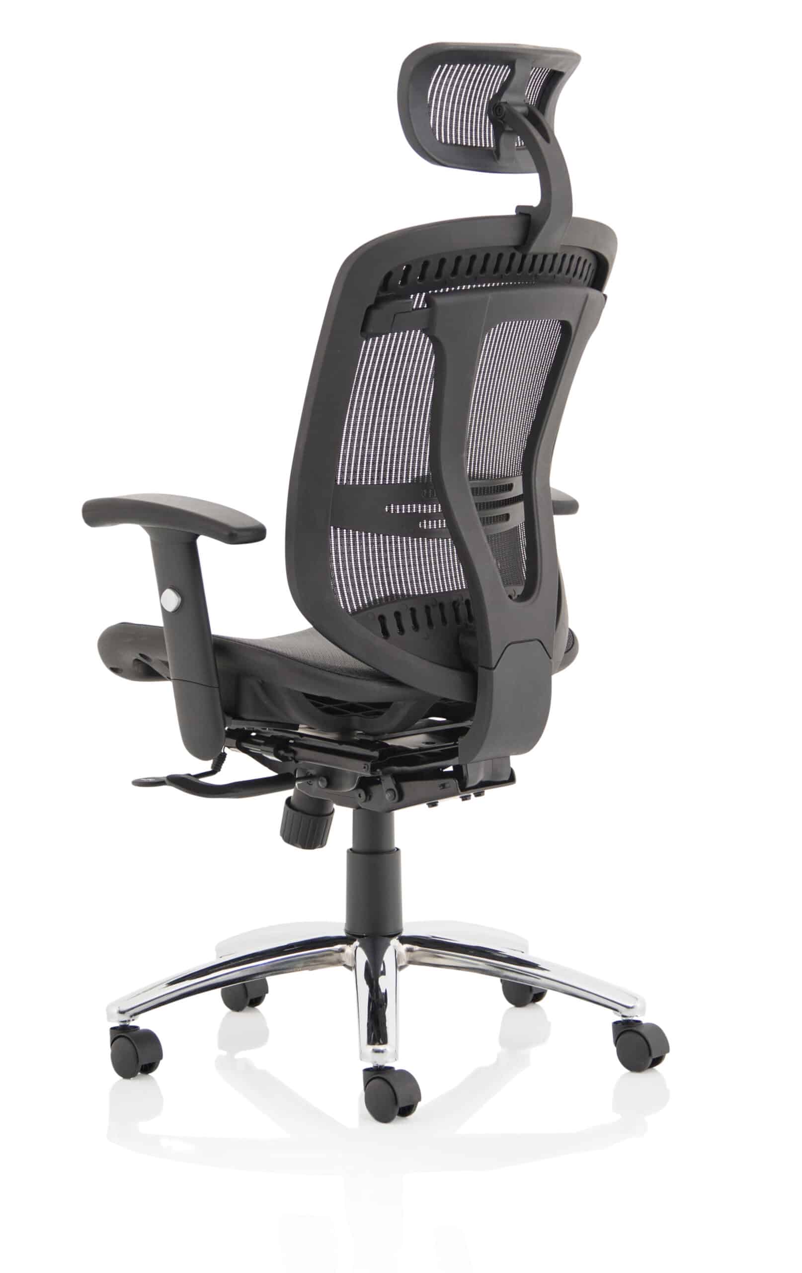 Mirage II Mesh Back Task Operator Office Chair with Height Adjustable Arms - Image 5