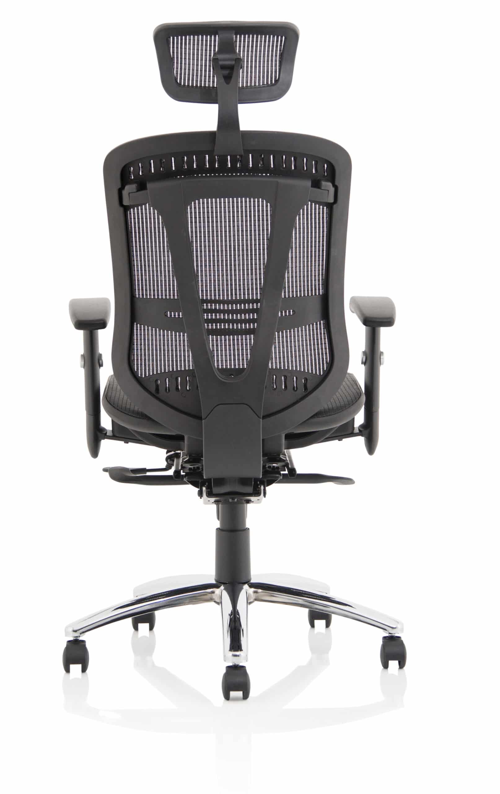 Mirage II Mesh Back Task Operator Office Chair with Height Adjustable Arms - Image 6
