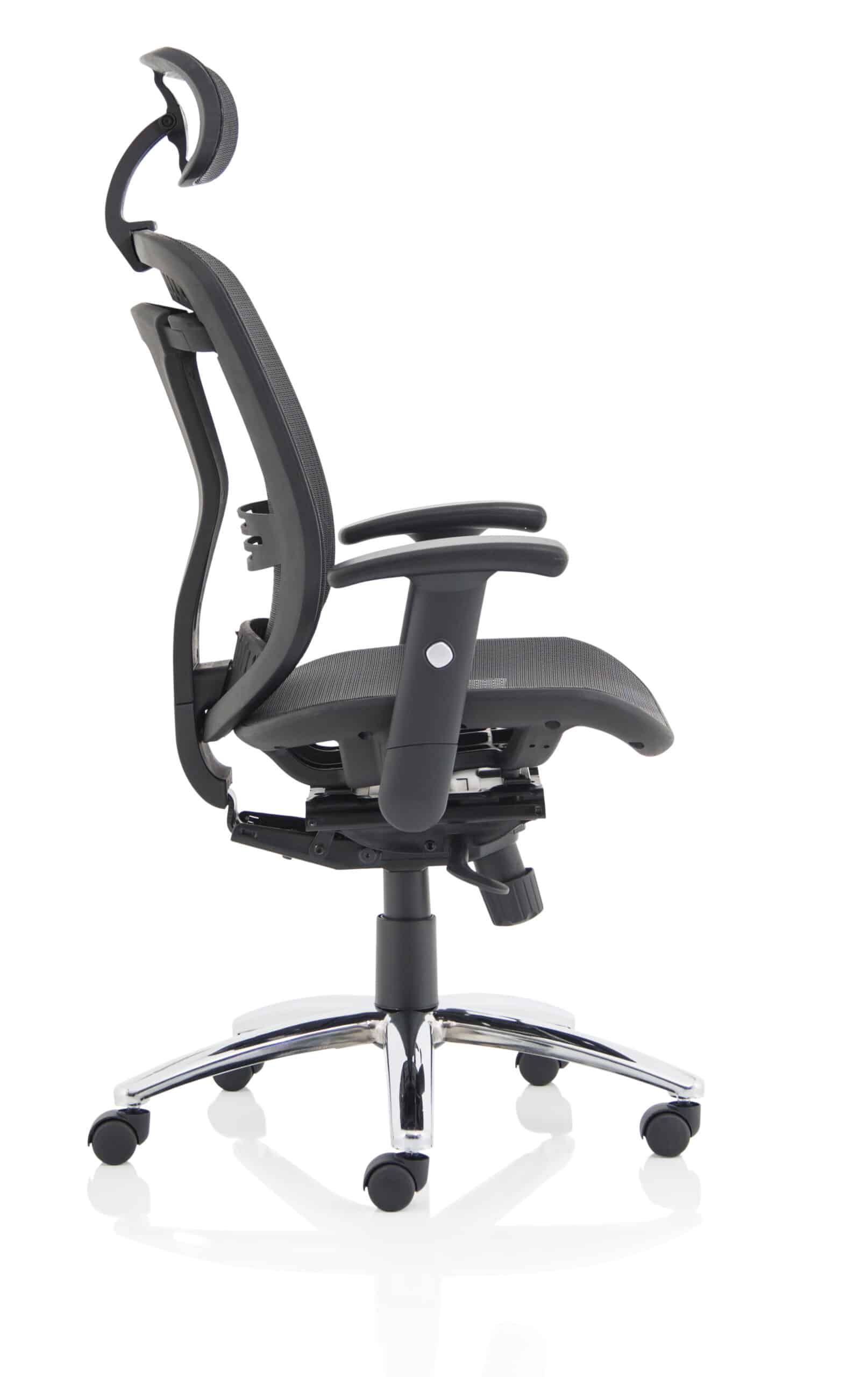 Mirage II Mesh Back Task Operator Office Chair with Height Adjustable Arms - Image 8