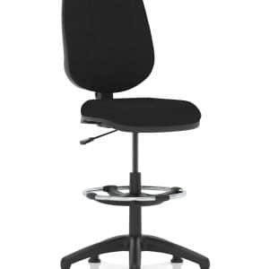 Eclipse Plus I Medium Back Task Operator Office Chair with Hi Rise Draughtsman Kit