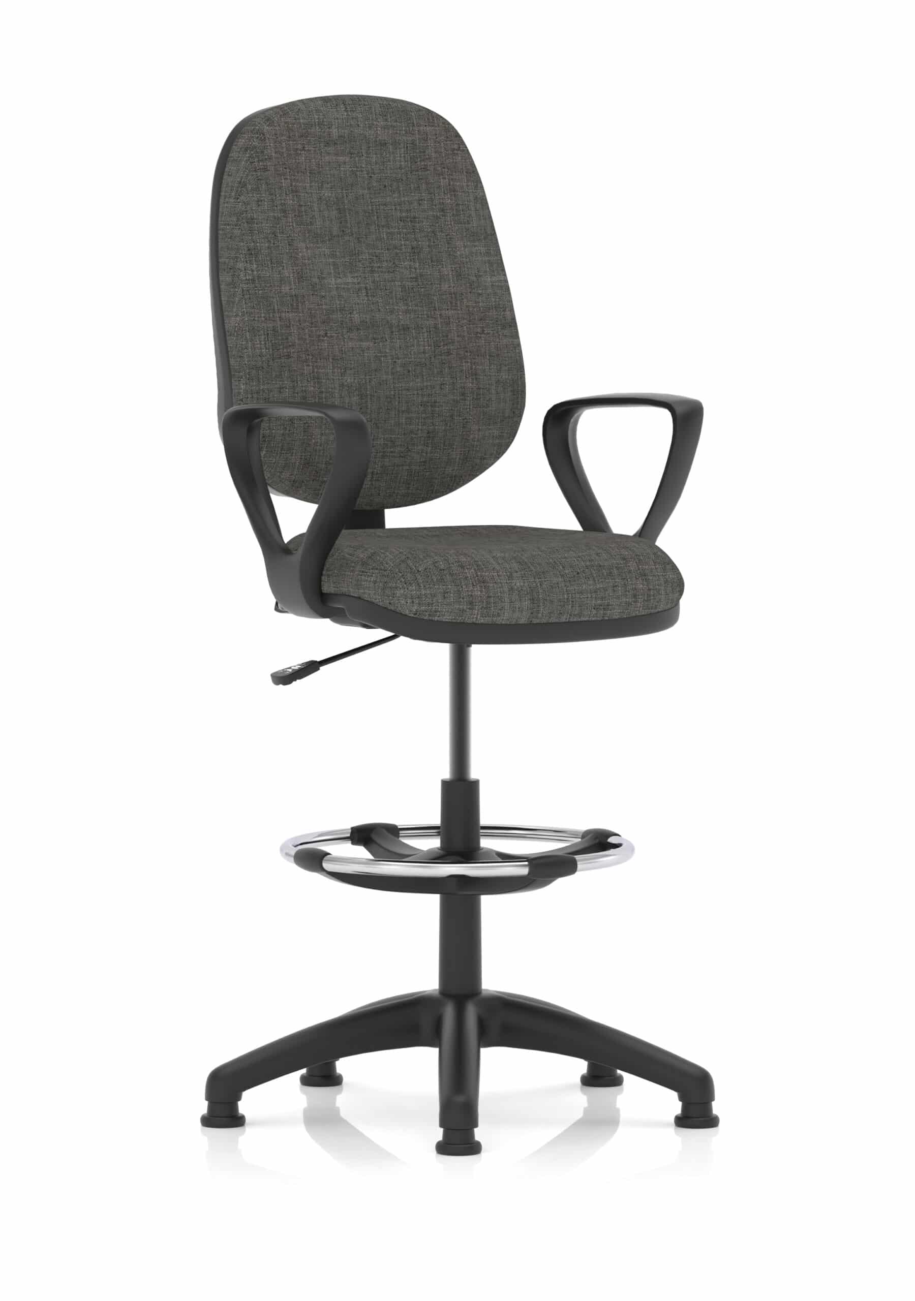 Eclipse Plus I Medium Back Task Operator Office Chair with Hi Rise Draughtsman Kit - Image 6