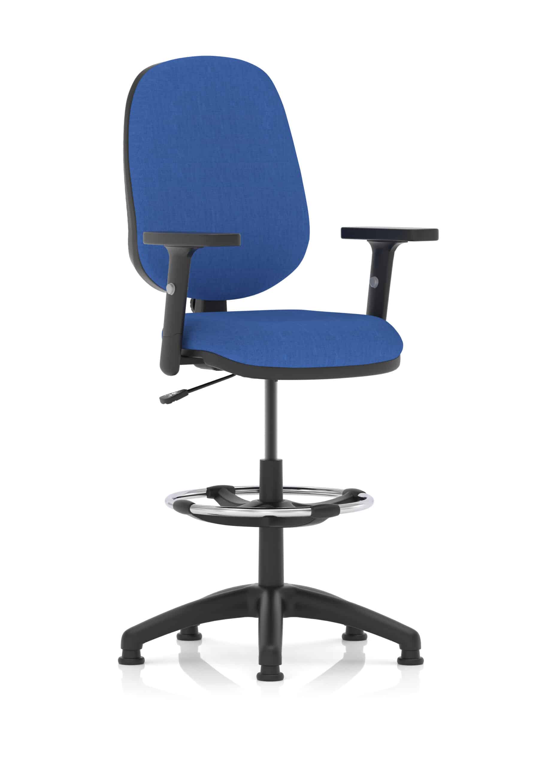 Eclipse Plus I Medium Back Task Operator Office Chair with Hi Rise Draughtsman Kit - Image 8