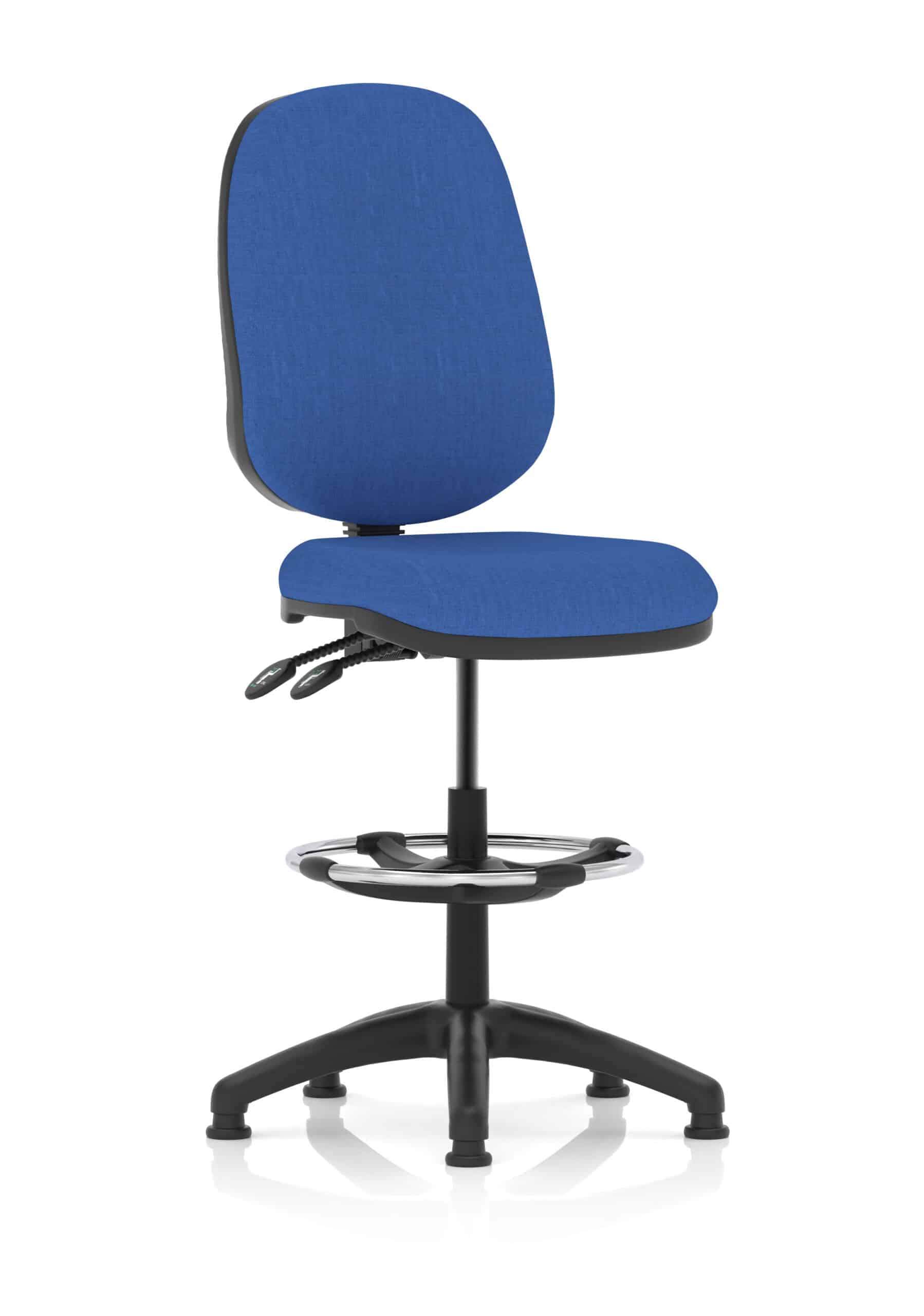 Eclipse Plus II Task Operator Office Chair with Hi Rise Draughtsman Kit - Image 4