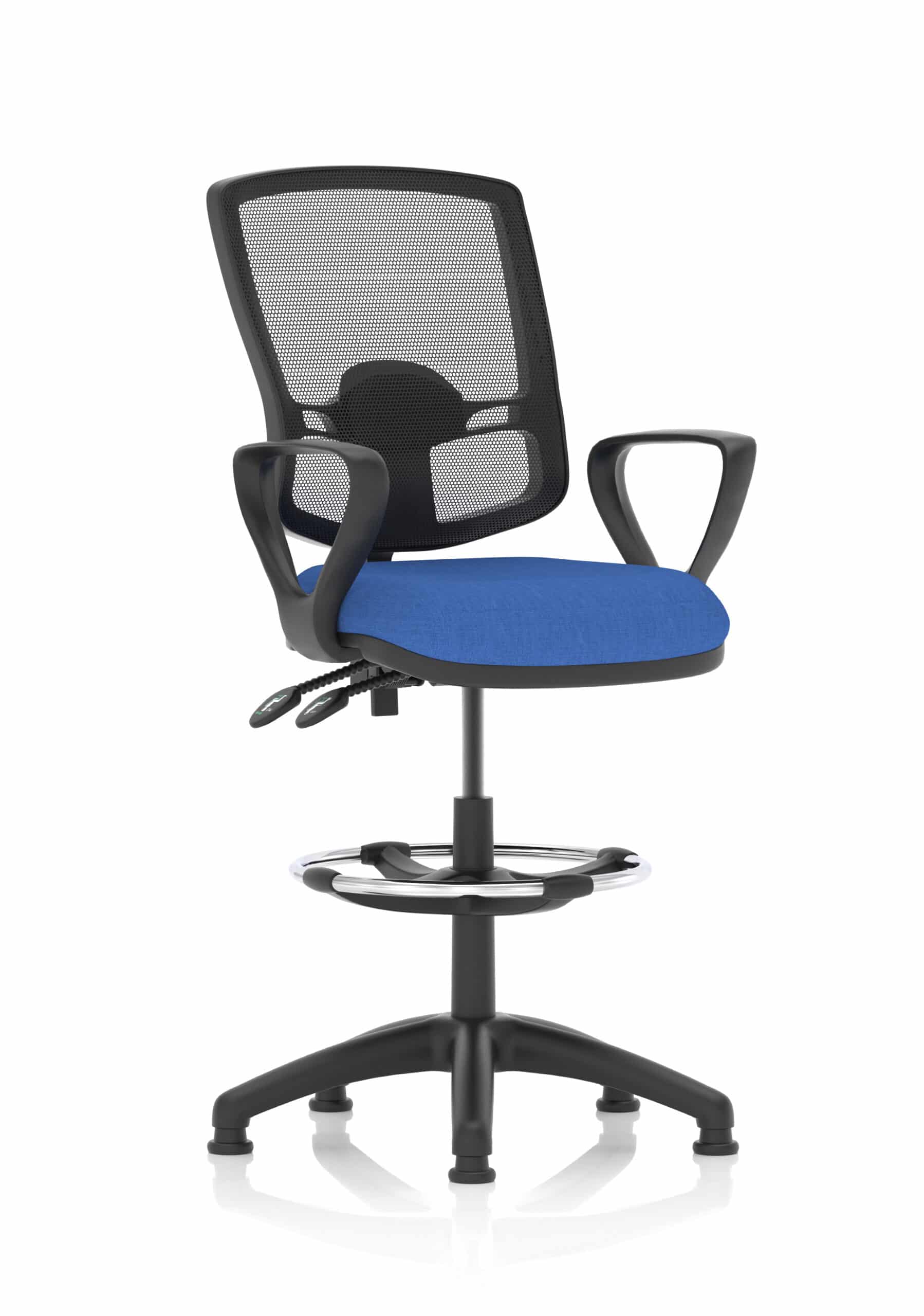 Eclipse Plus II Deluxe Mesh Back Task Operator Office Chair - Image 11