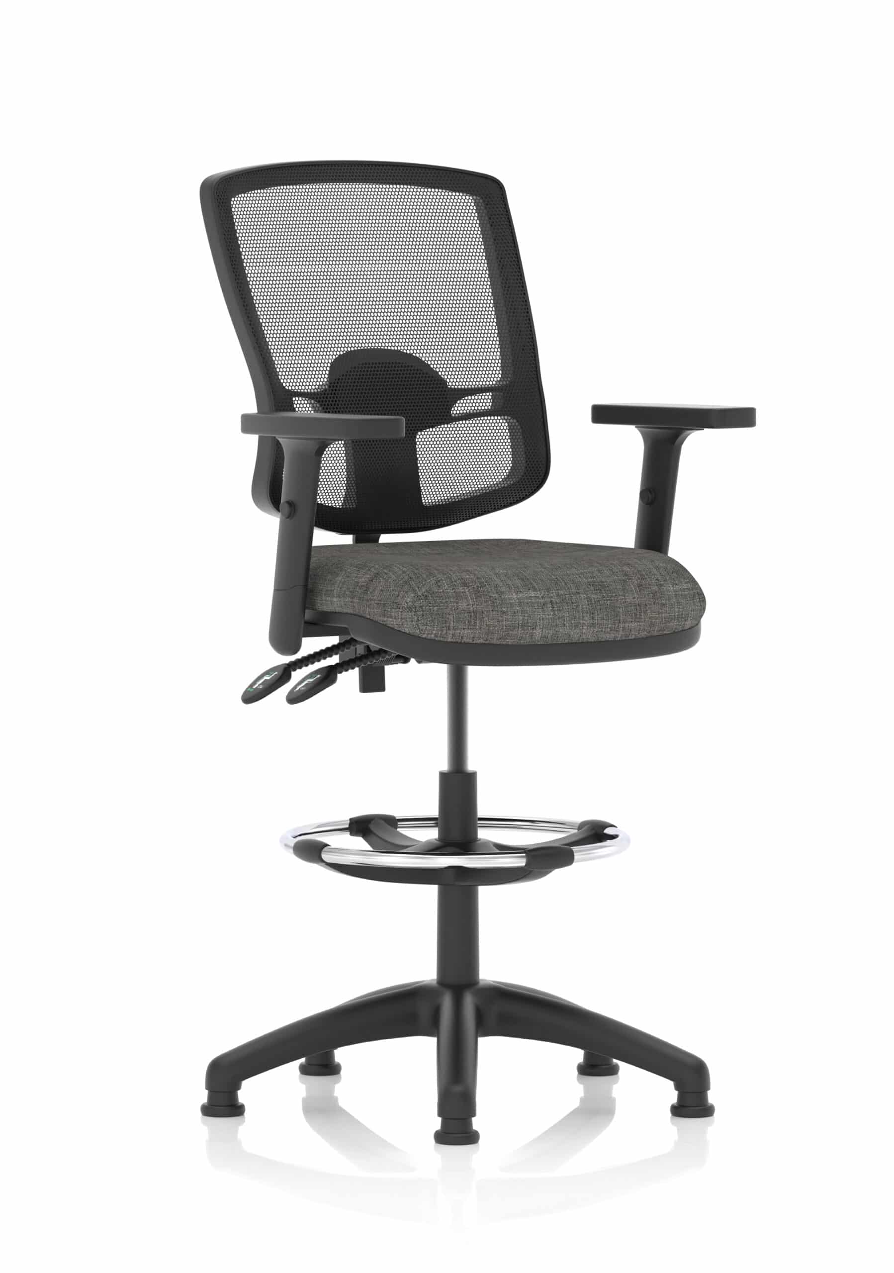 Eclipse Plus II Deluxe Mesh Back Task Operator Office Chair - Image 20