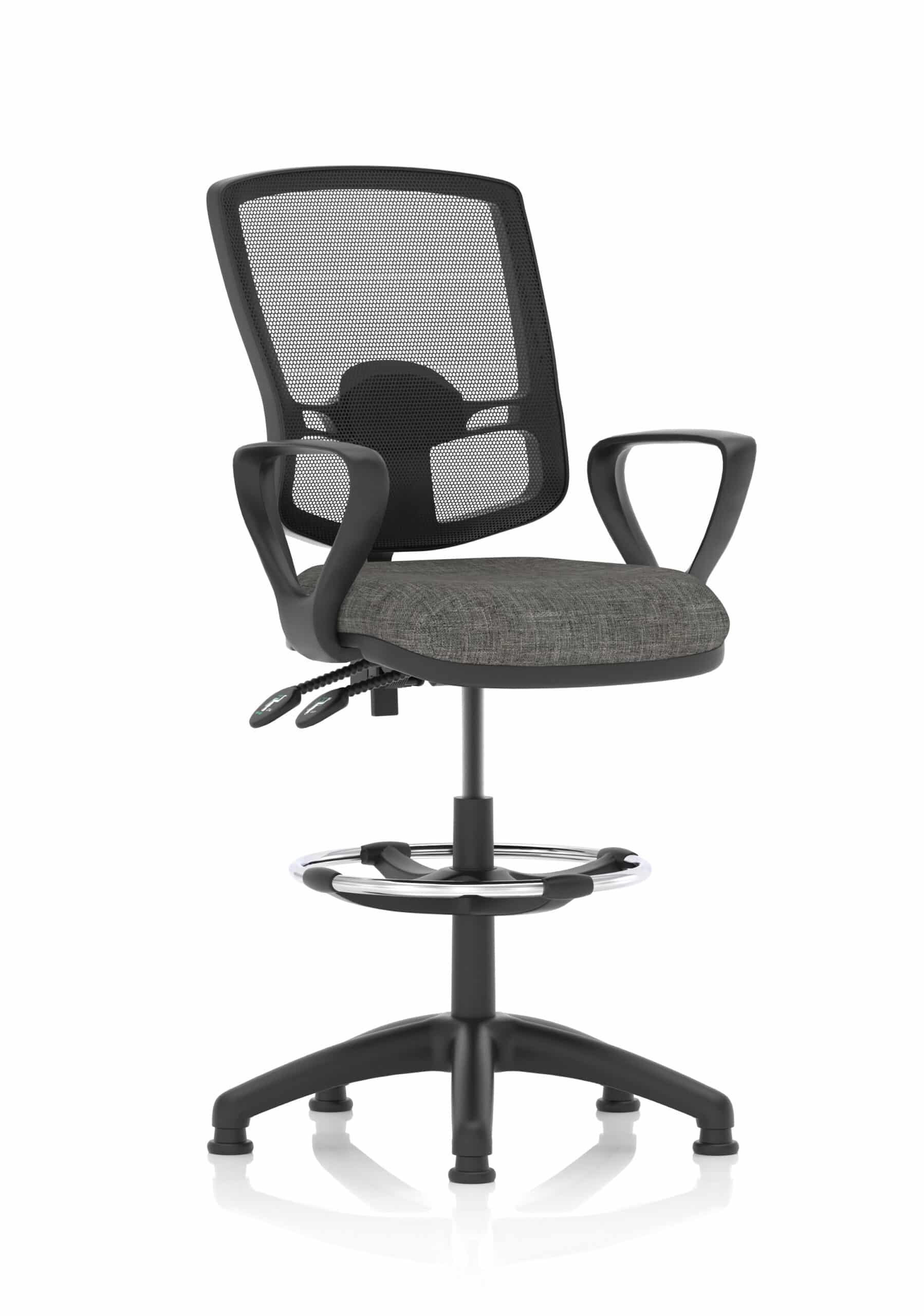 Eclipse Plus II Deluxe Mesh Back Task Operator Office Chair - Image 18