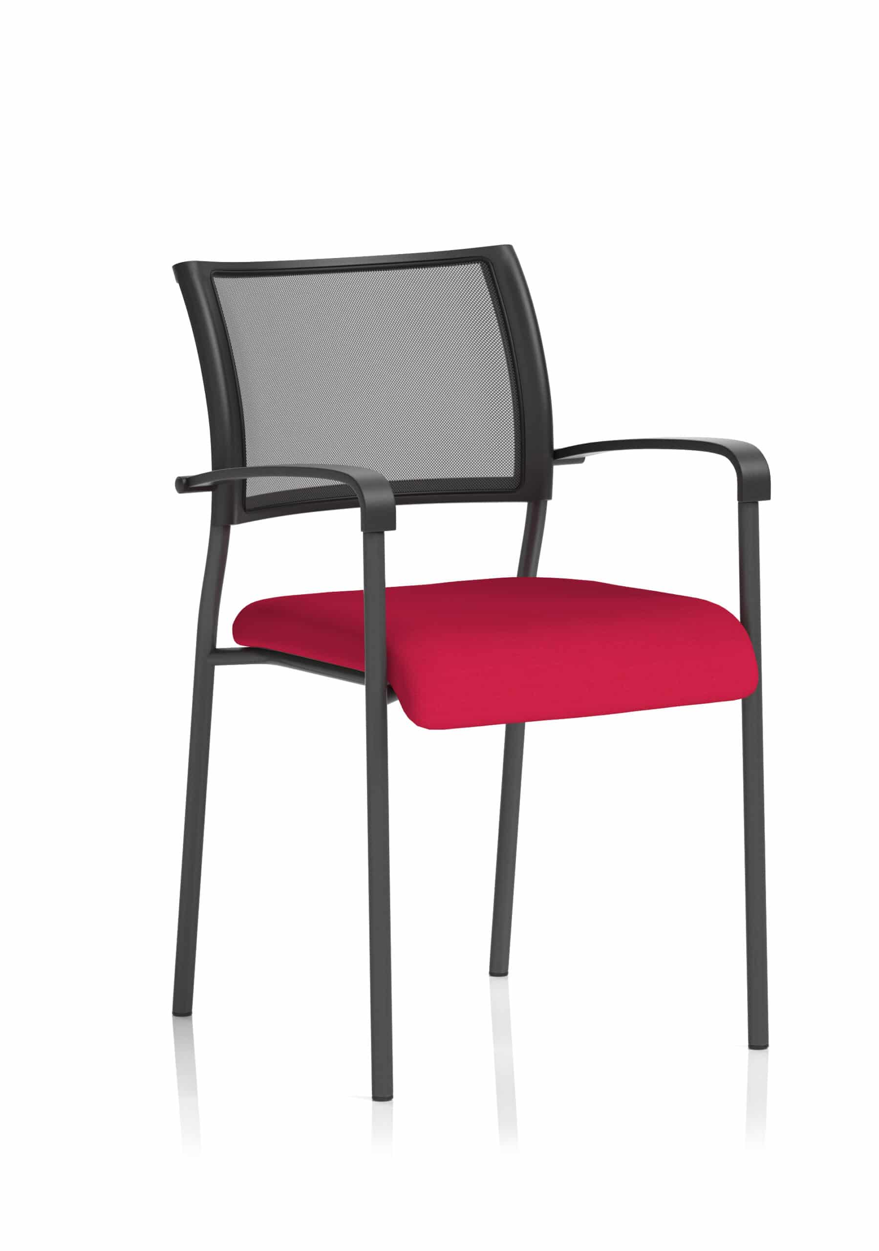 Brunswick Medium Back Stacking Visitor Office Chair - Image 33