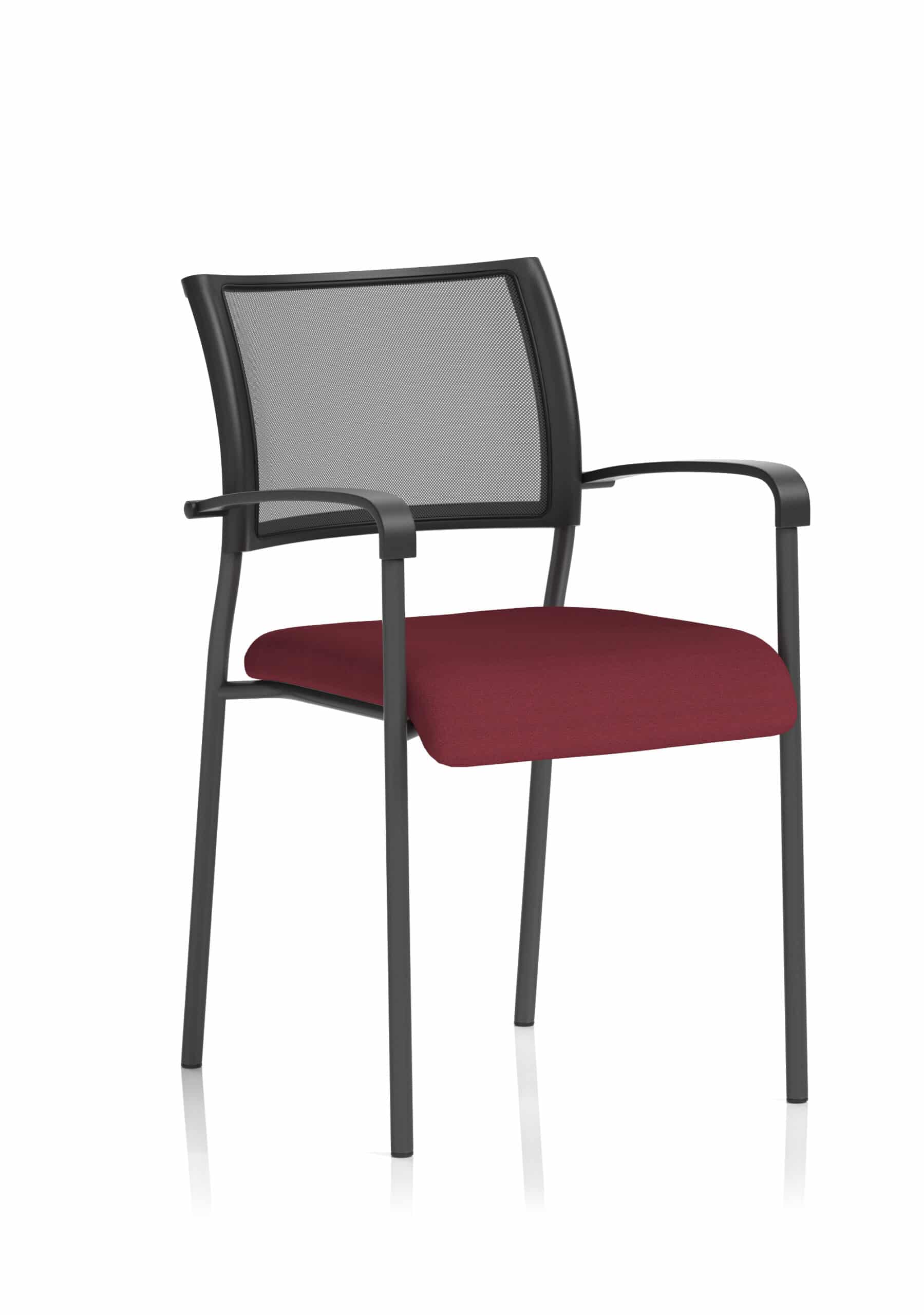Brunswick Medium Back Stacking Visitor Office Chair - Image 38
