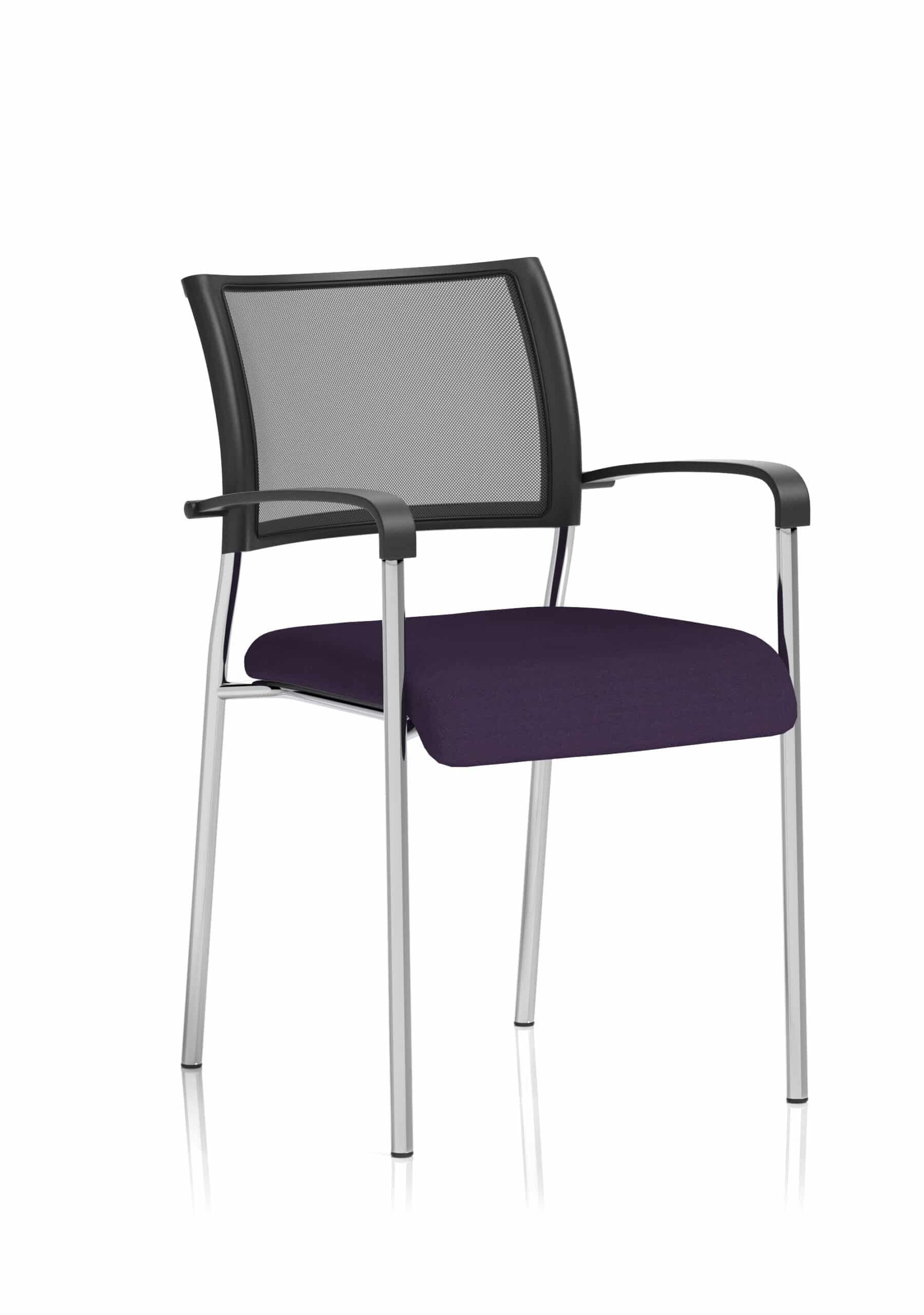 Brunswick Medium Back Stacking Visitor Office Chair - Image 48