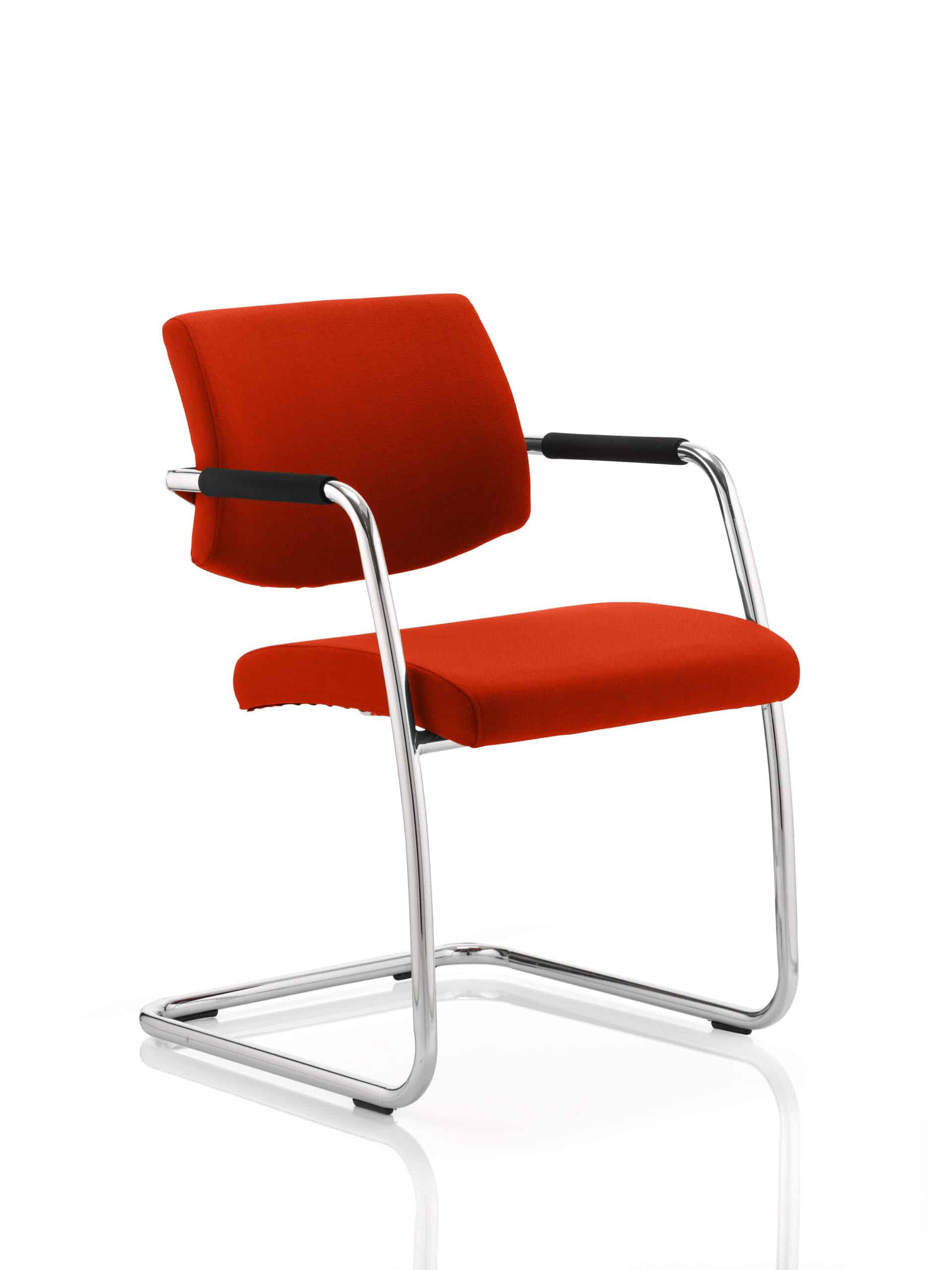Havanna Medium Back Cantilever Visitor Chair with Arms - Image 7