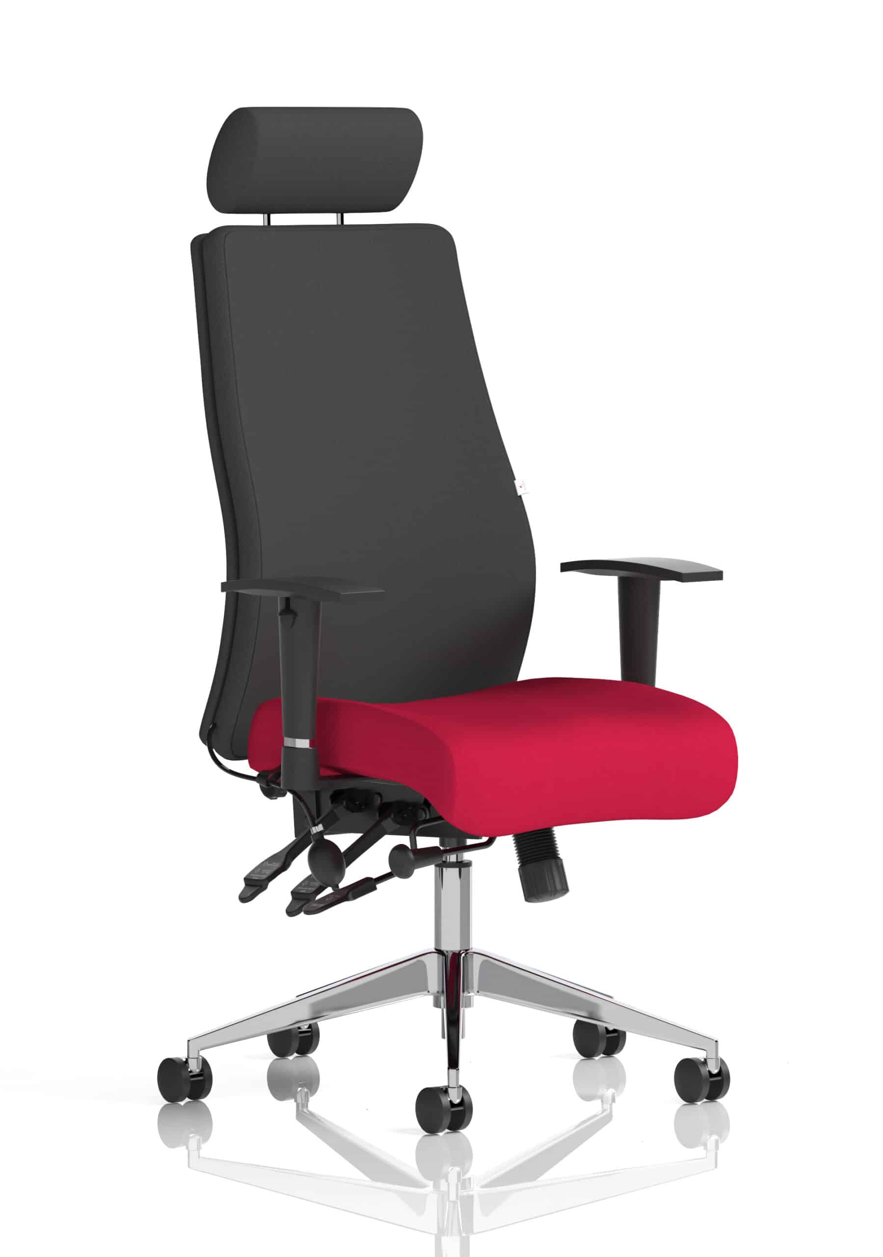 Onyx High Back Ergonomic Posture Chair with Height Adjustable Arms - Image 34
