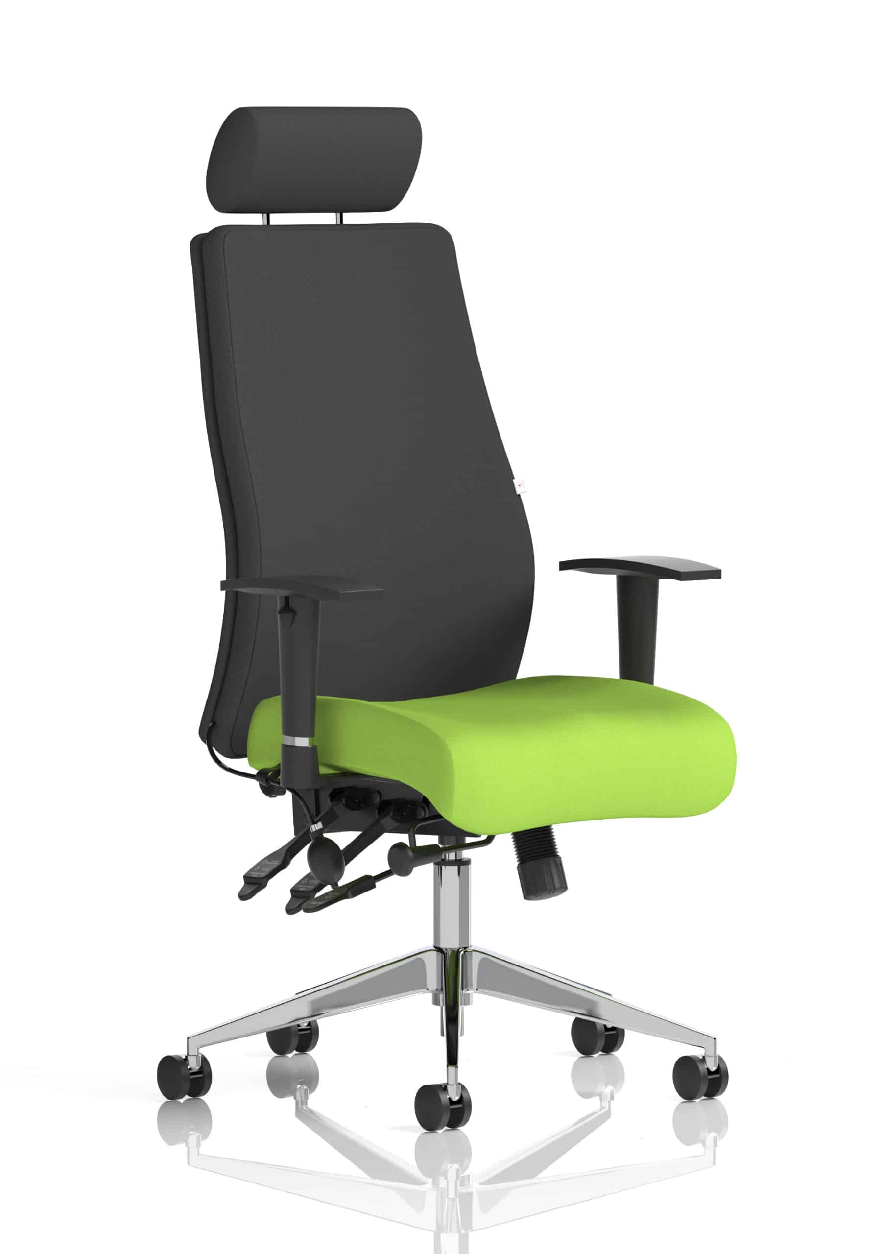 Onyx High Back Ergonomic Posture Chair with Height Adjustable Arms - Image 38