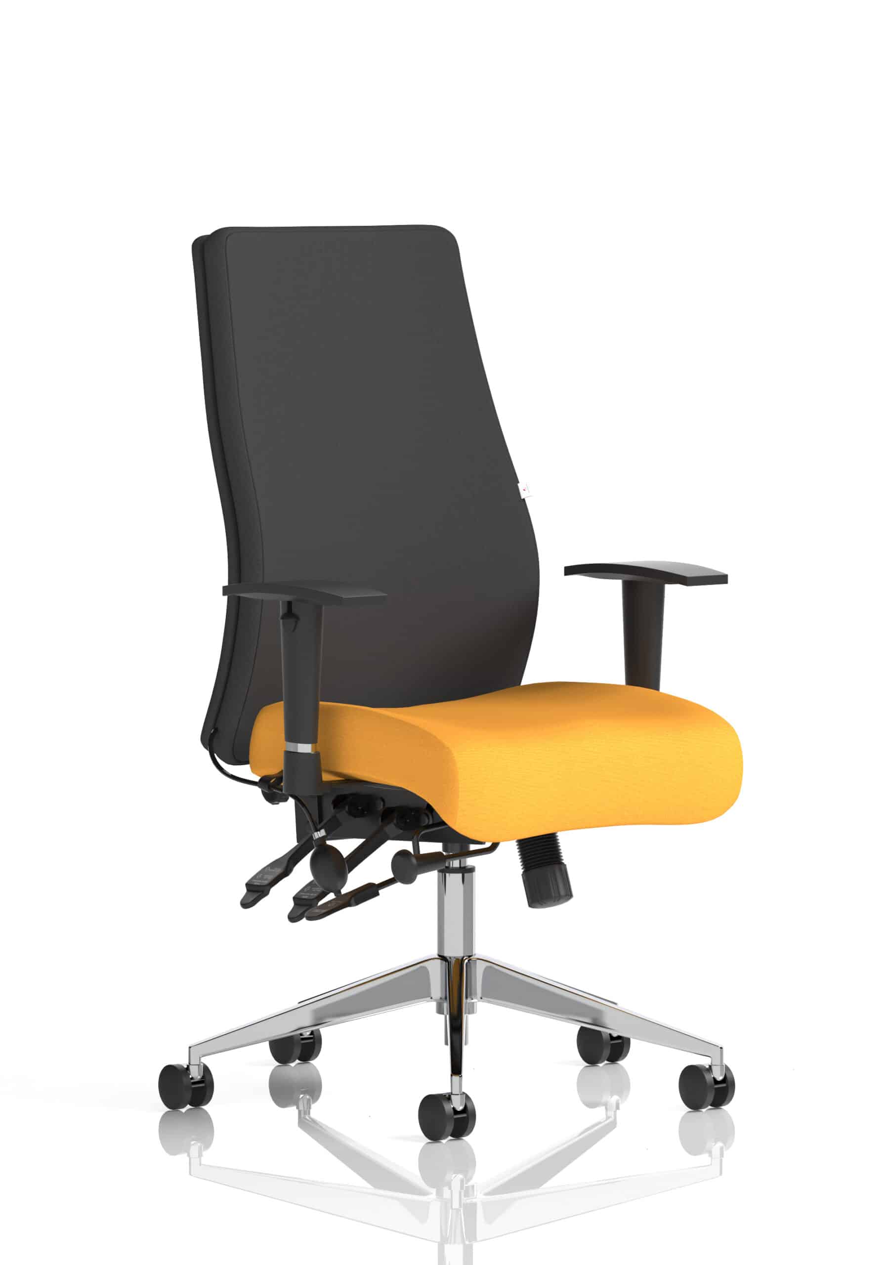 Onyx High Back Ergonomic Posture Chair with Height Adjustable Arms - Image 49