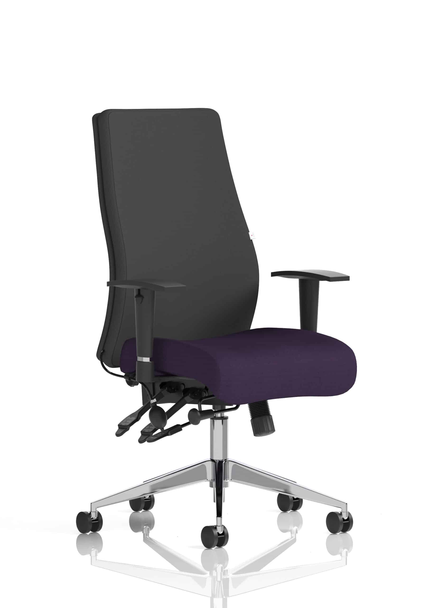 Onyx High Back Ergonomic Posture Chair with Height Adjustable Arms - Image 61