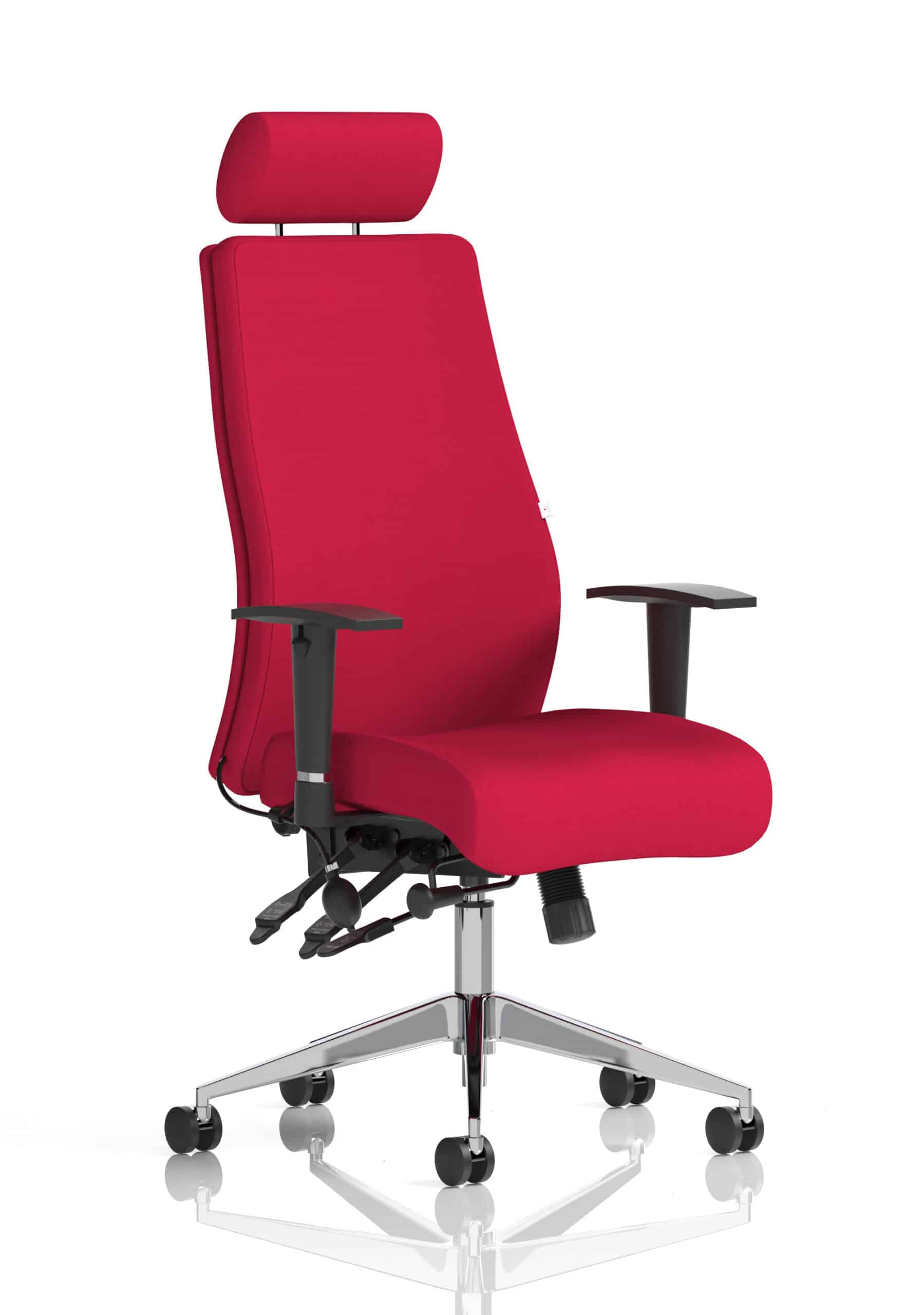 Onyx High Back Ergonomic Posture Chair with Height Adjustable Arms - Image 36