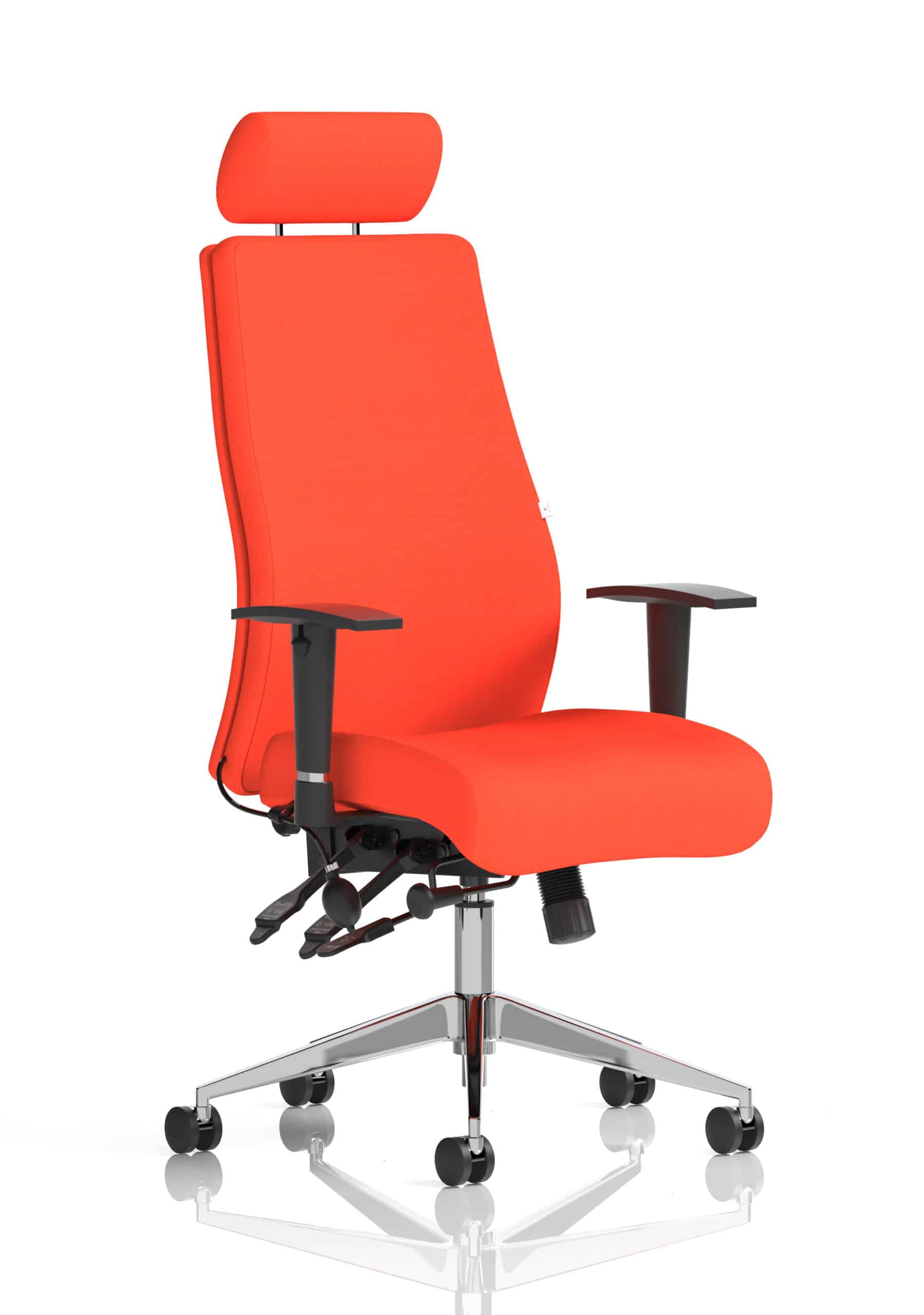 Onyx High Back Ergonomic Posture Chair with Height Adjustable Arms - Image 48