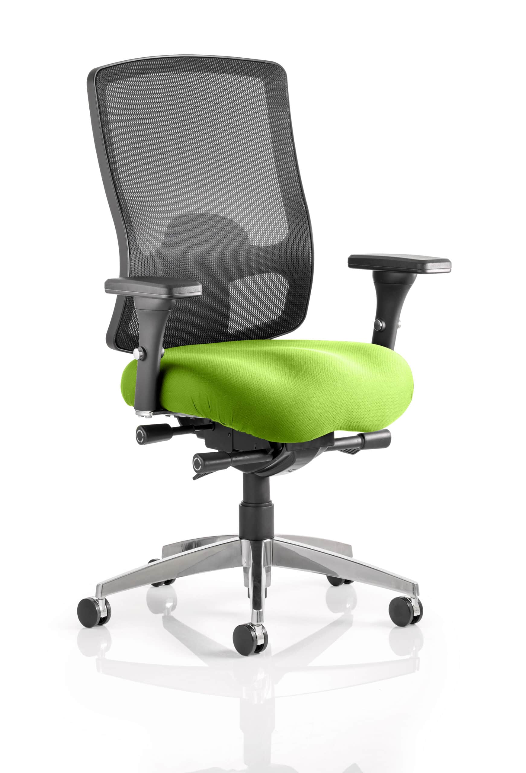 Regent High Mesh Back Ergonomic Task Operator Office Chair with Arms - Image 10