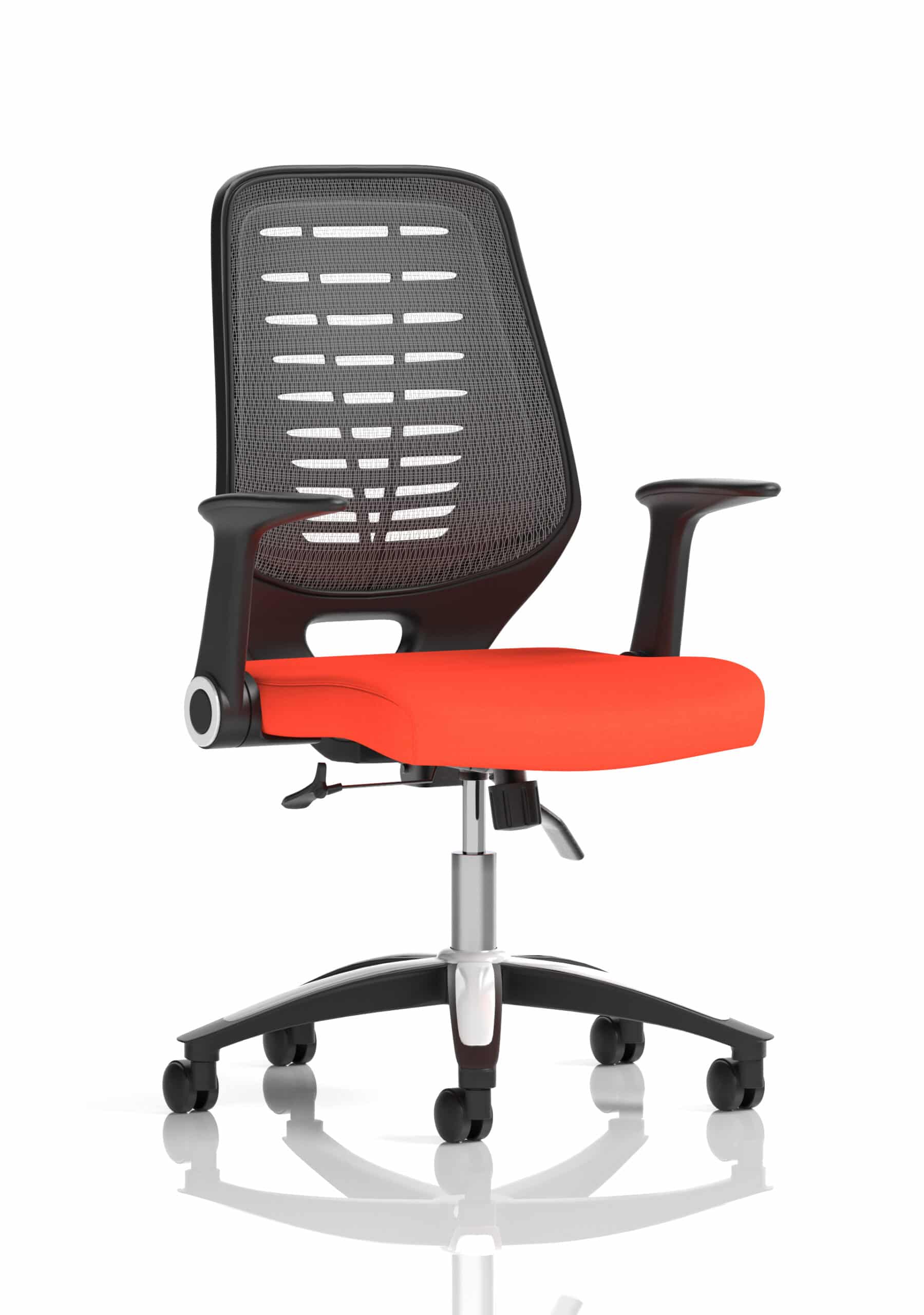 Relay Medium Mesh Back Task Operator Office Chair with Arms - Image 34