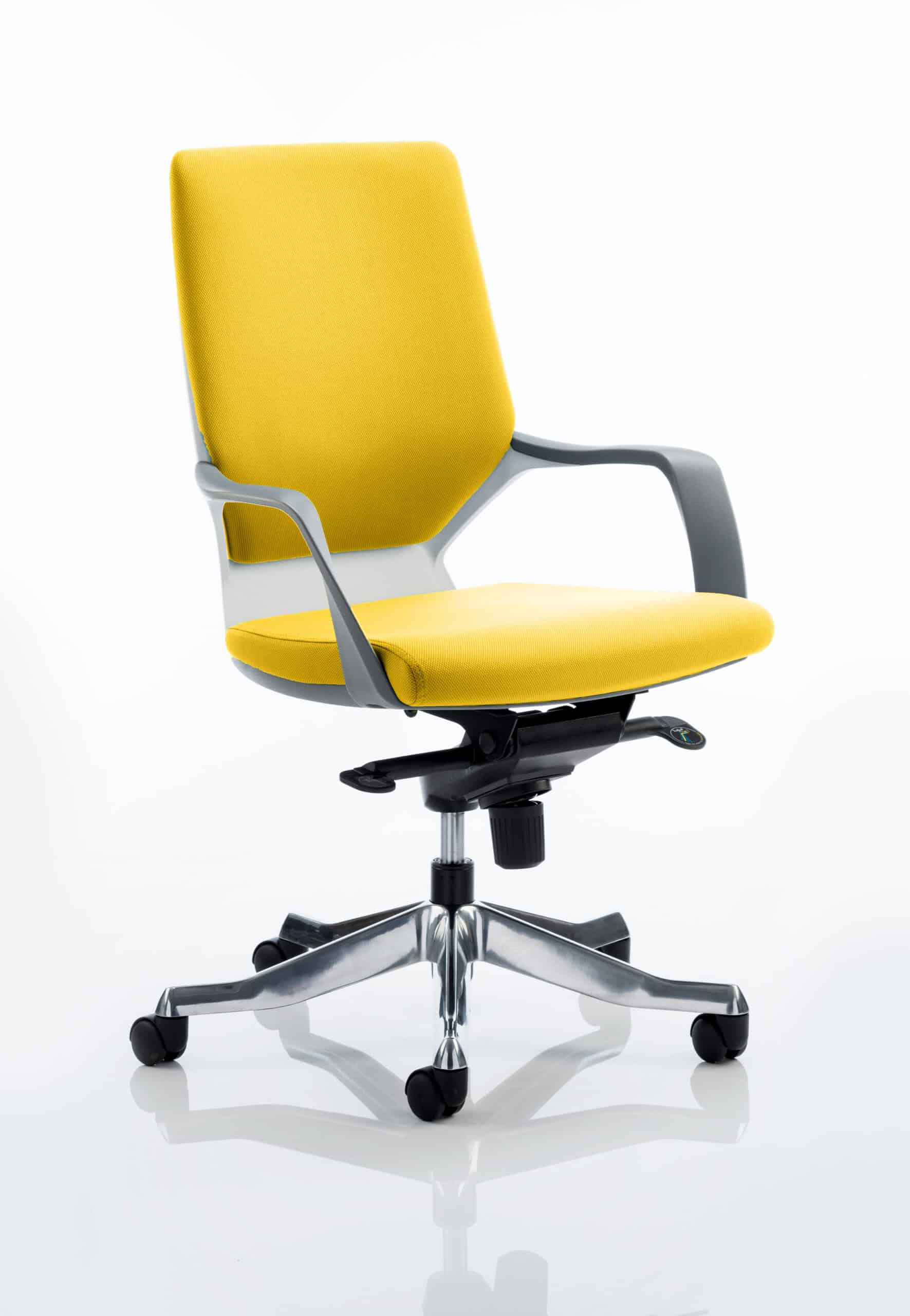 Xenon Medium Back Executive Office Chair with Arms - Image 6