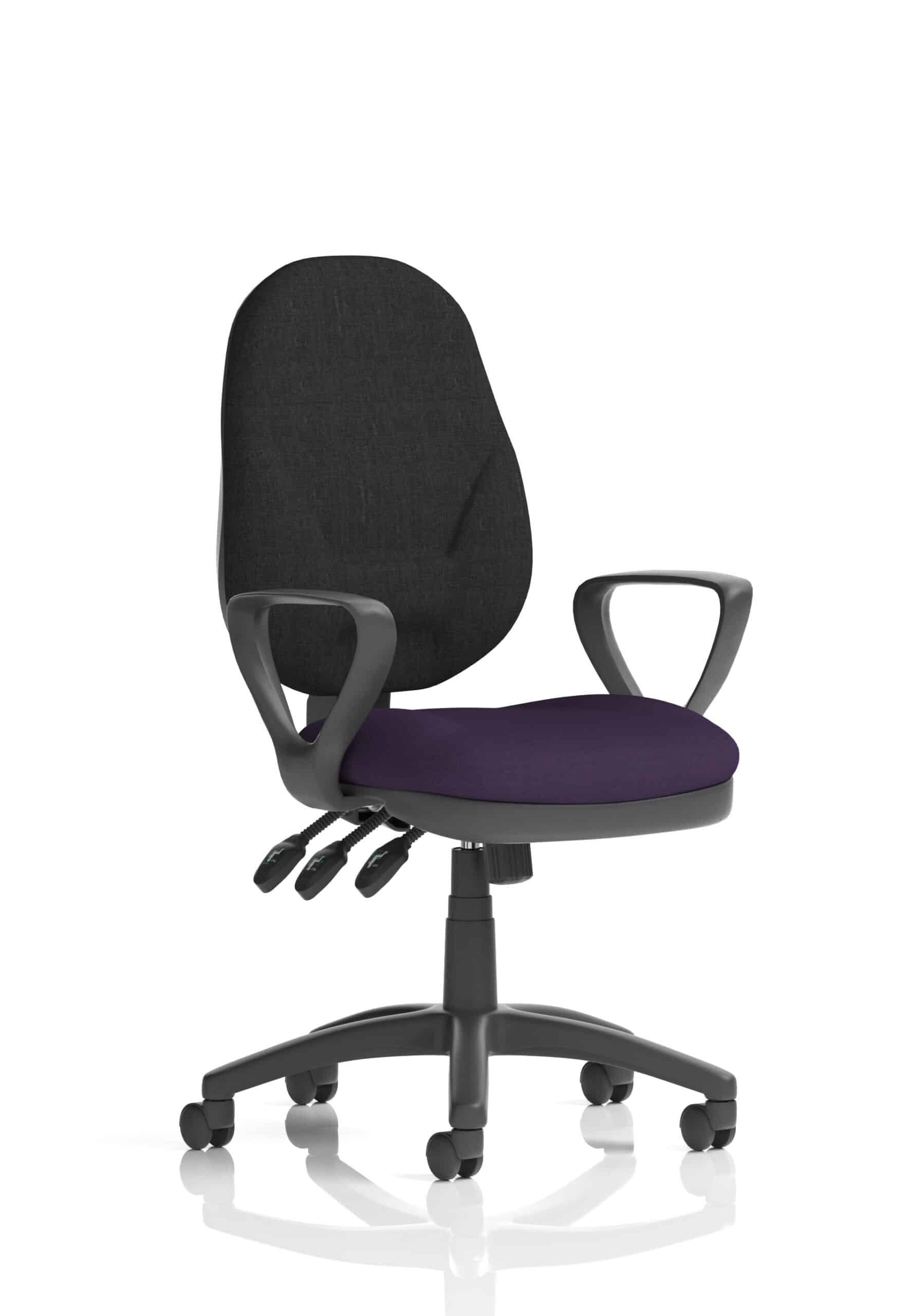 Eclipse Plus XL High Back Task Operator Office Chair - Image 59
