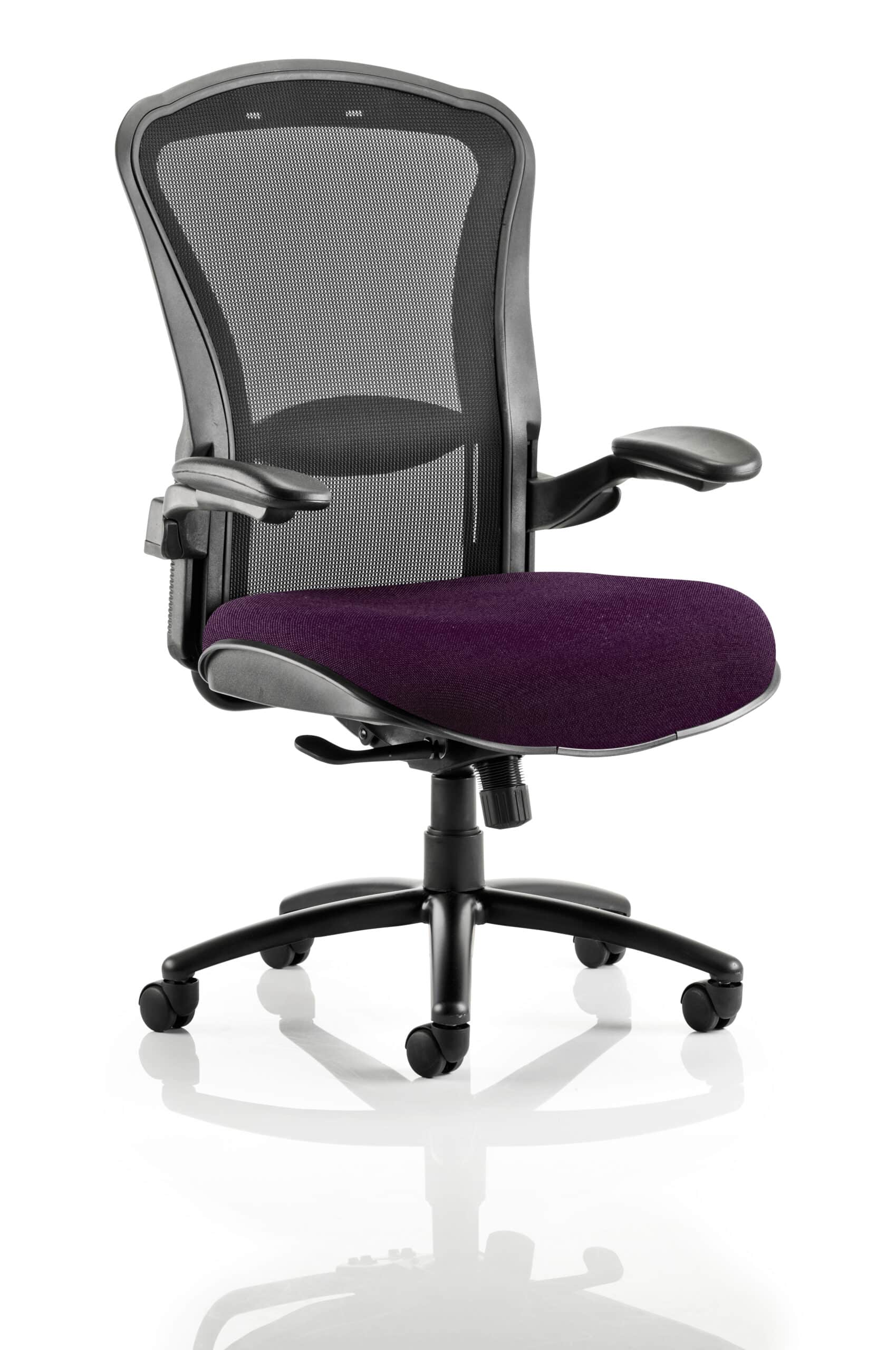 Houston High Mesh Back Heavy Duty Task Operator Office Chair with Arms - Image 9
