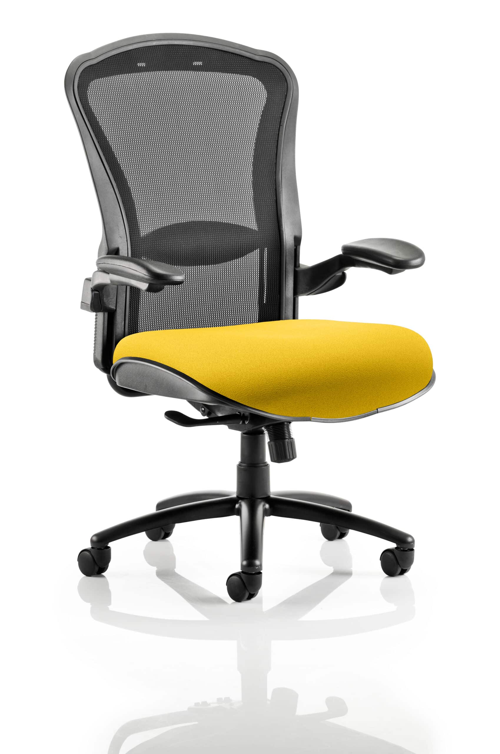 Houston High Mesh Back Heavy Duty Task Operator Office Chair with Arms - Image 11