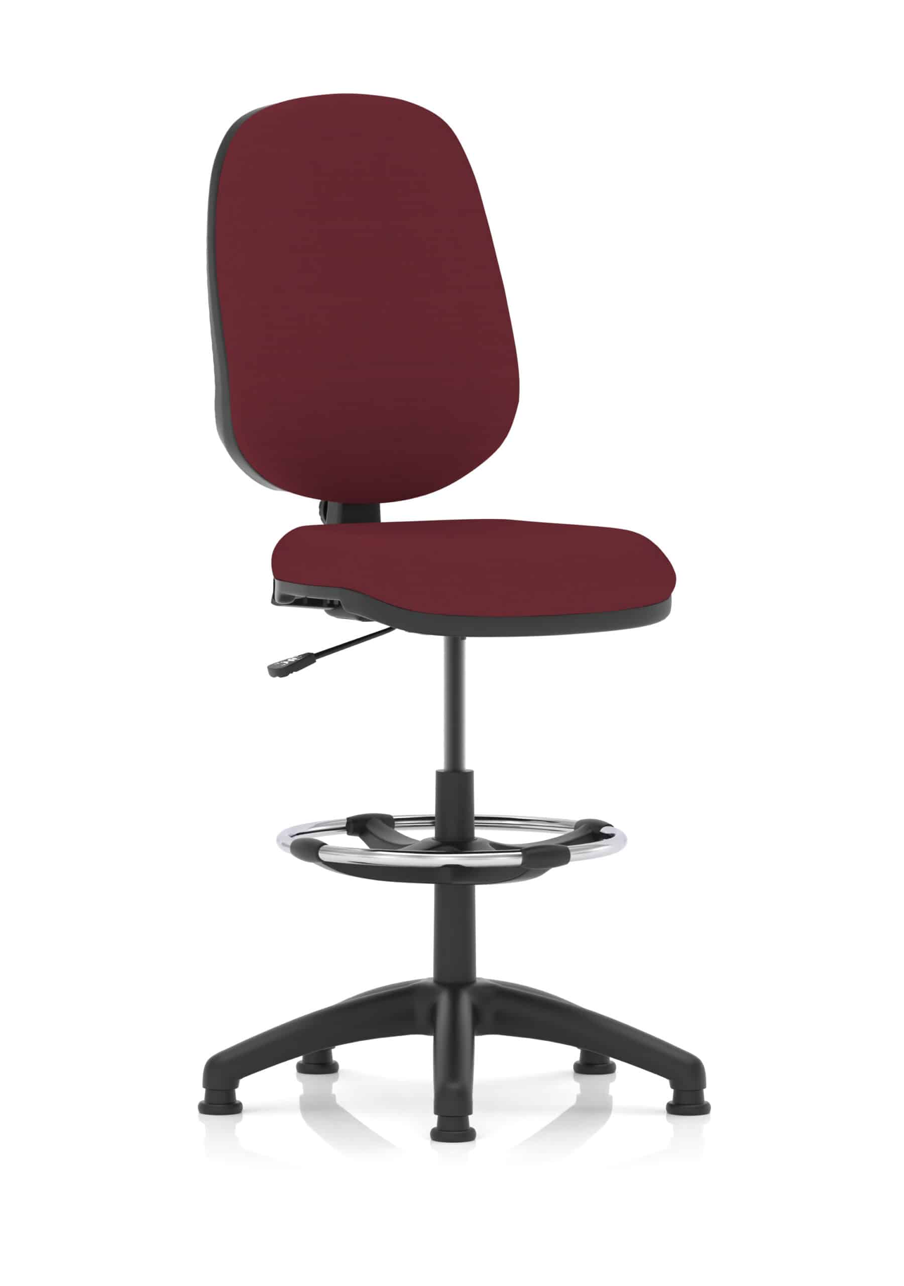 Eclipse Plus I Medium Back Task Operator Office Chair with Hi Rise Draughtsman Kit - Image 15