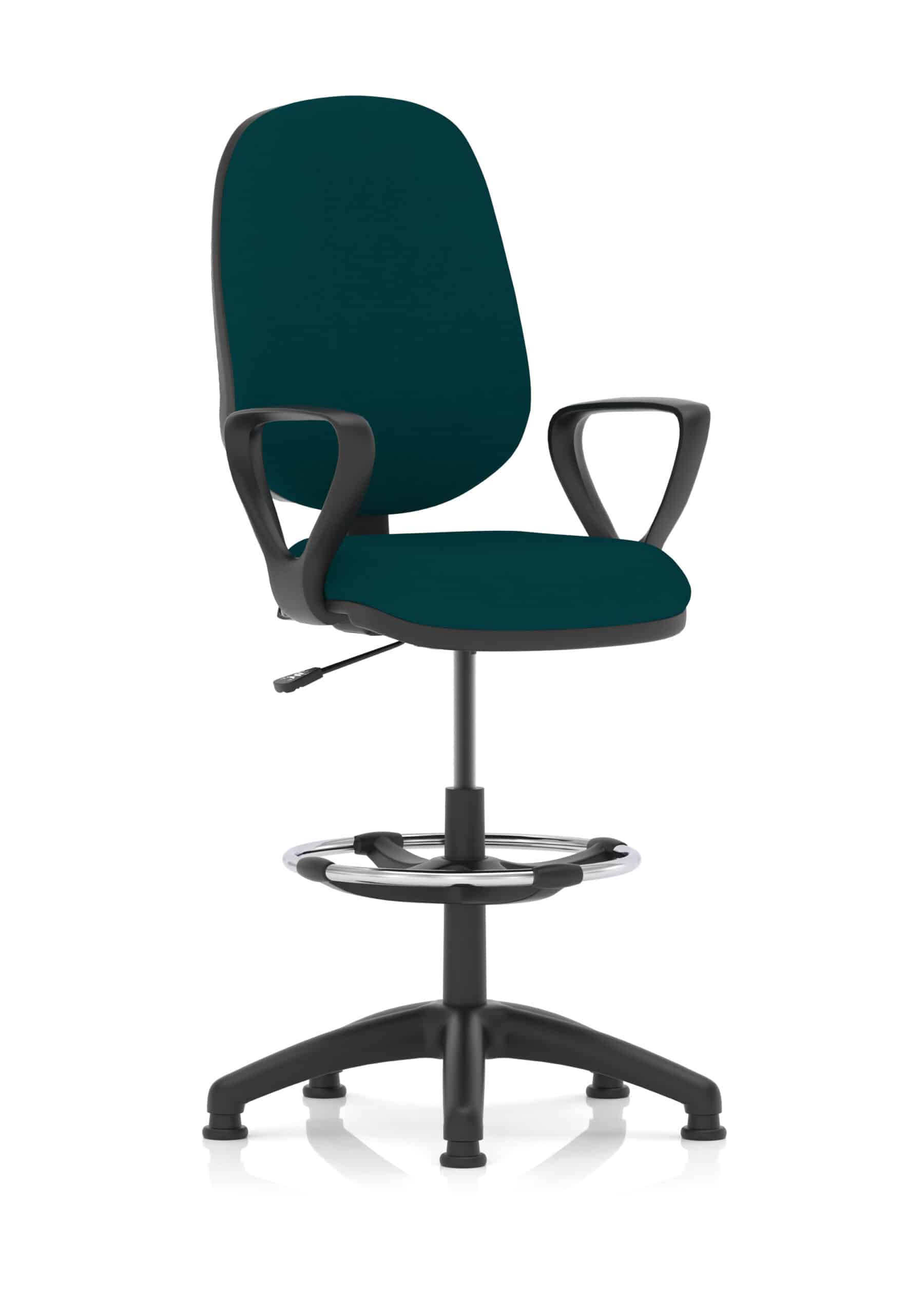 Eclipse Plus I Medium Back Task Operator Office Chair with Hi Rise Draughtsman Kit - Image 32
