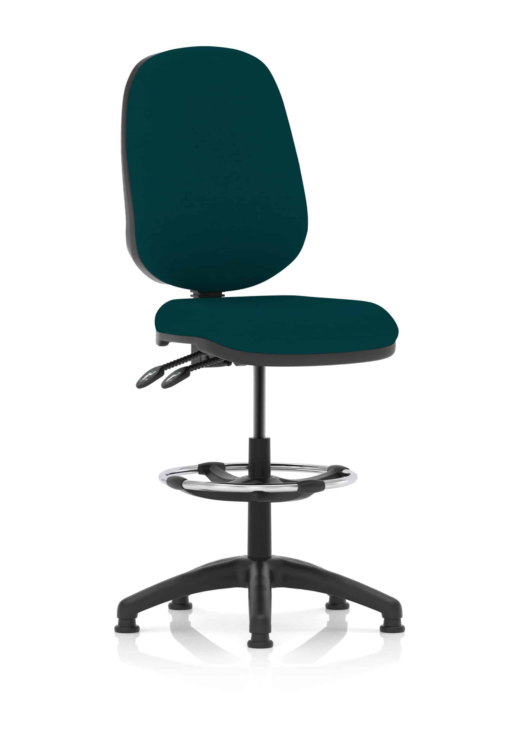 Eclipse Plus II Task Operator Office Chair with Hi Rise Draughtsman Kit - Image 31