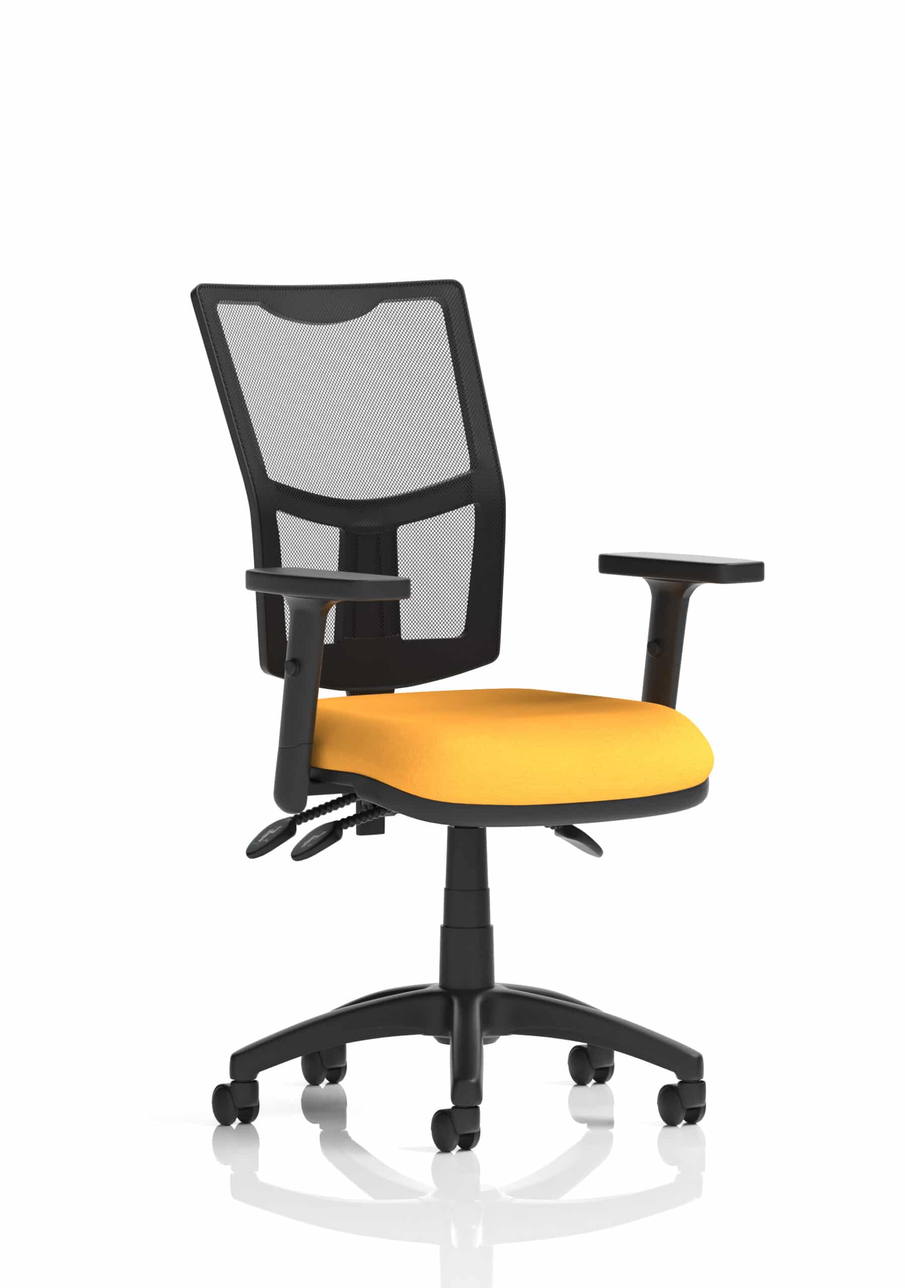 Eclipse Plus III Medium Mesh Back Task Operator Office Chair - Image 31